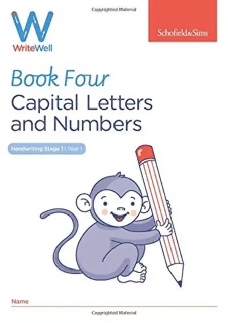 Cover: 9780721716367 | WriteWell 4: Capital Letters and Numbers, Year 1, Ages 5-6 | Buch