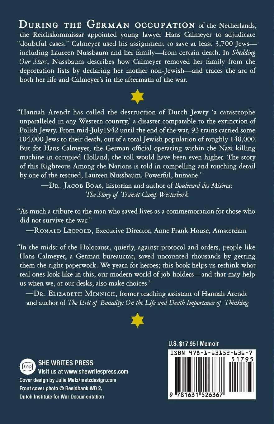 Rückseite: 9781631526367 | Shedding Our Stars | Laureen Nussbaum (u. a.) | Taschenbuch | Englisch