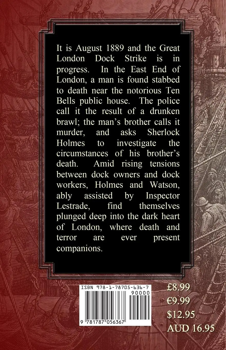 Rückseite: 9781787056367 | Sherlock Holmes and The Case of The London Dock Deaths | Walsh | Buch