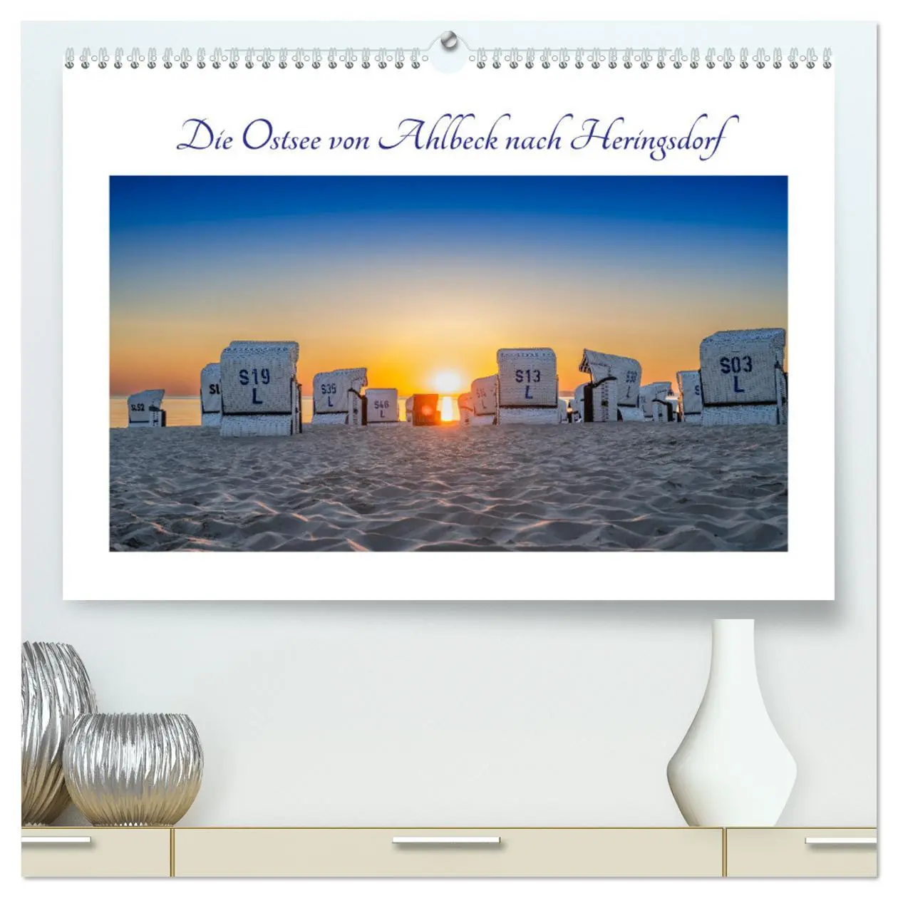 Cover: 9783457256367 | Die Ostsee von Ahlbeck nach Heringsdorf (hochwertiger Premium...