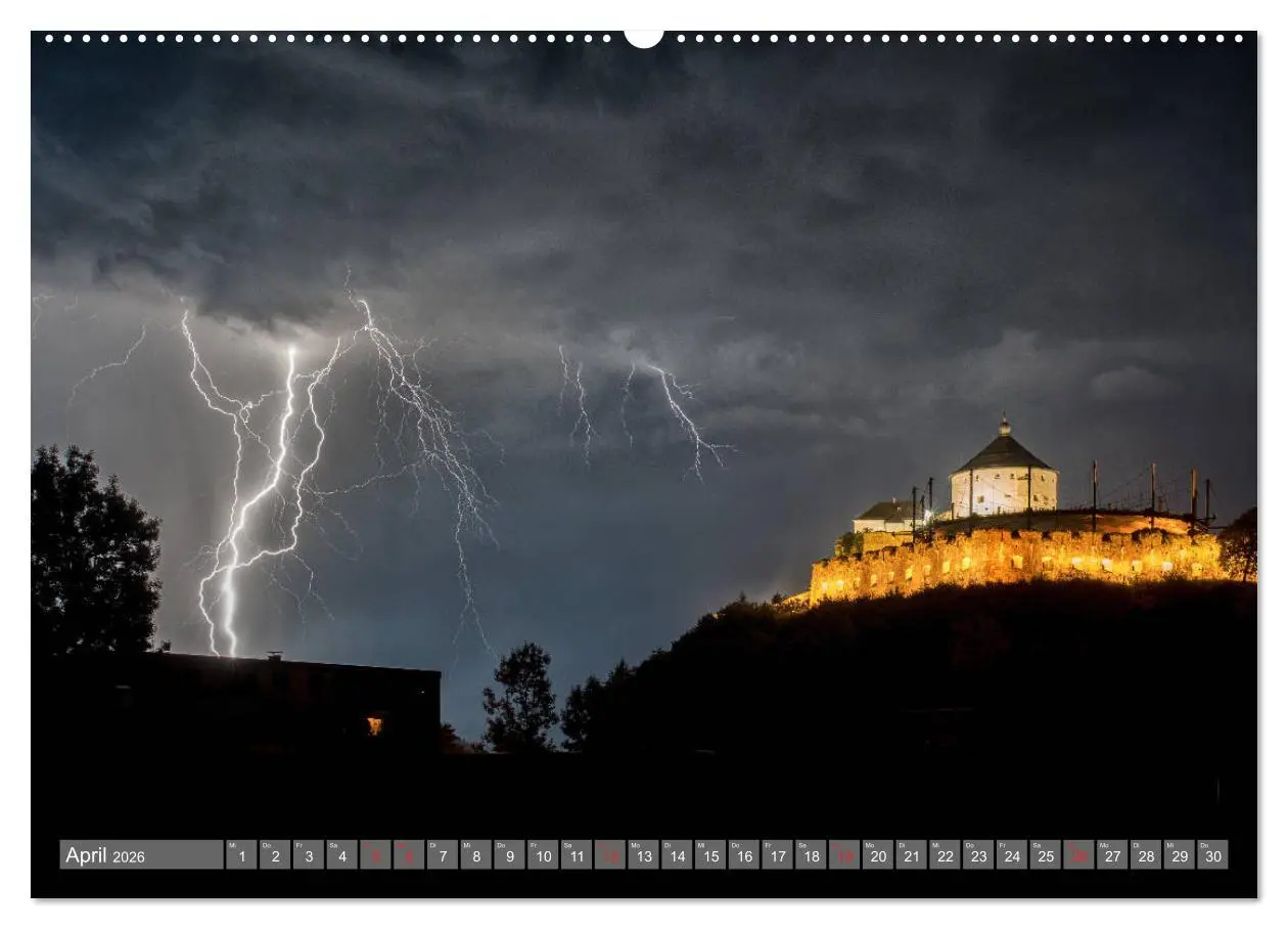 Bild: 9783457706367 | Blitz &amp; Donner (hochwertiger Premium Wandkalender 2026 DIN A2...