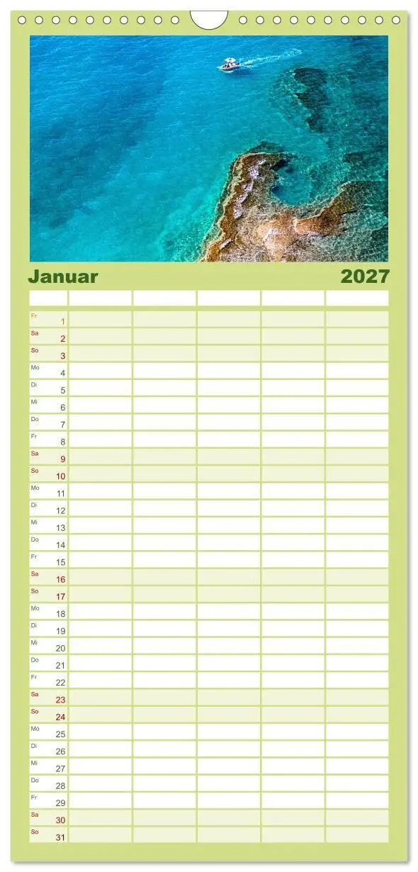 Bild: 9783594326367 | Familienplaner 2027 - Korfu - Die paradiesische Insel im...