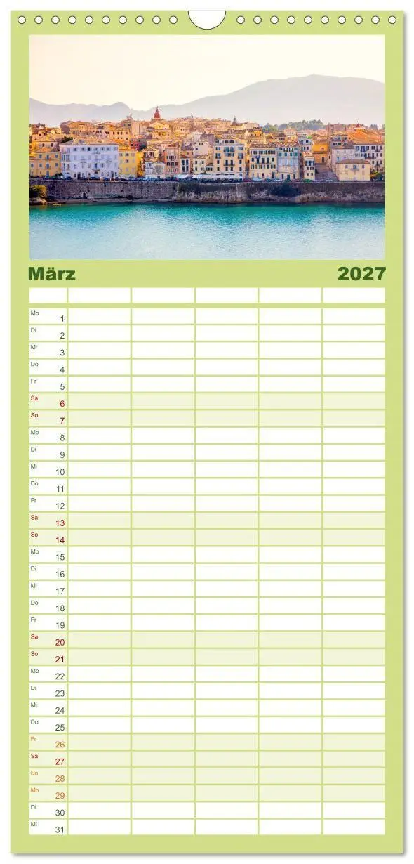 Bild: 9783594326367 | Familienplaner 2027 - Korfu - Die paradiesische Insel im...