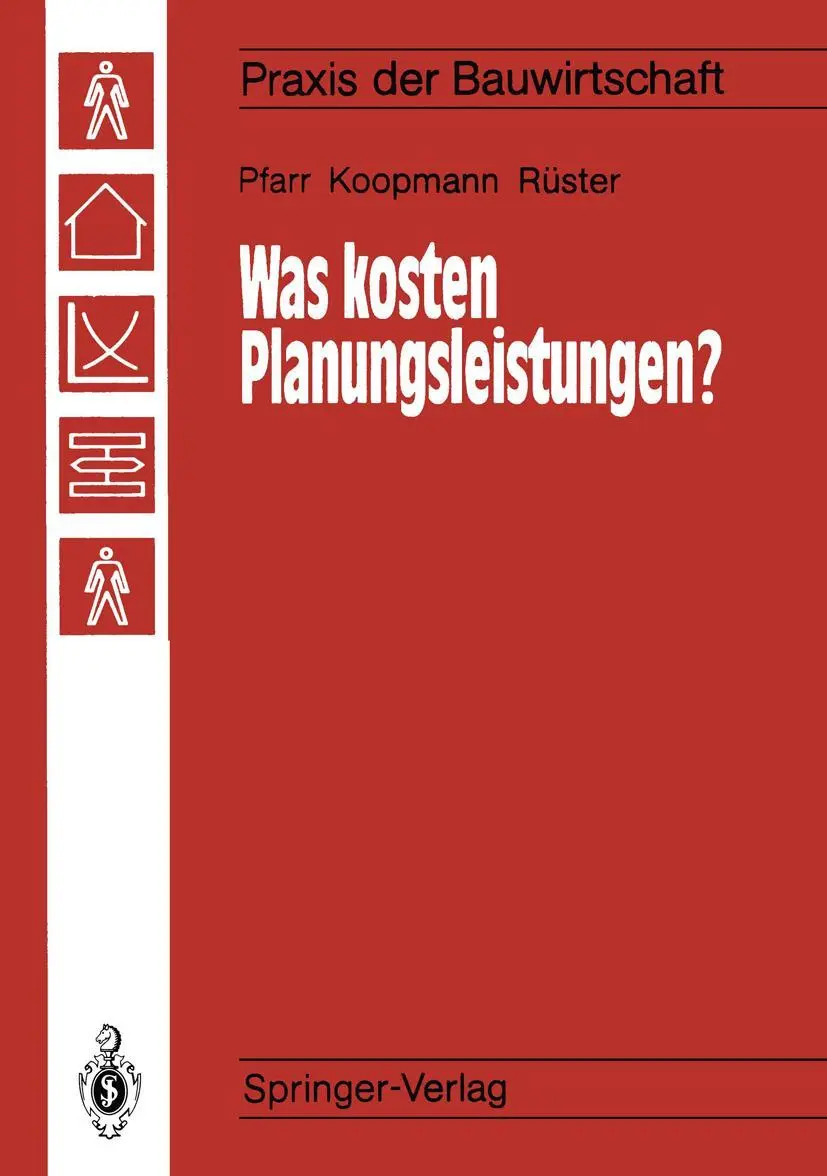 Cover: 9783642836367 | Was kosten Planungsleistungen? | Kalkulieren - aber richtig! | Buch