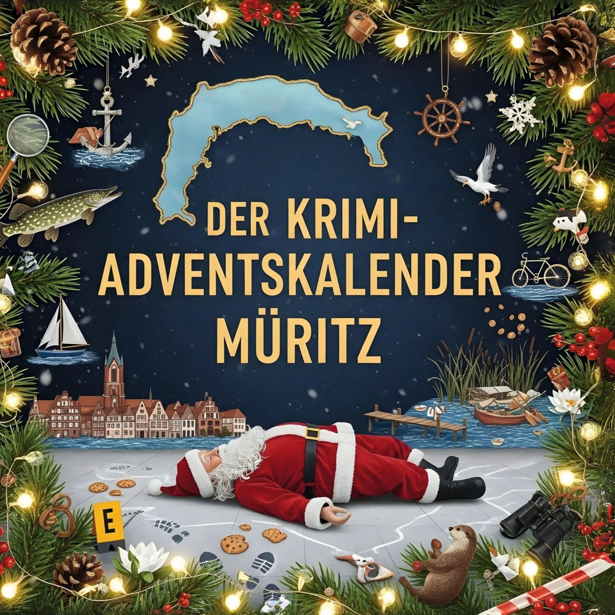 Cover: 9783695306367 | Der Krimi-Adventskalender Müritz | Mordsverdächtig in 24 Akten | Buch