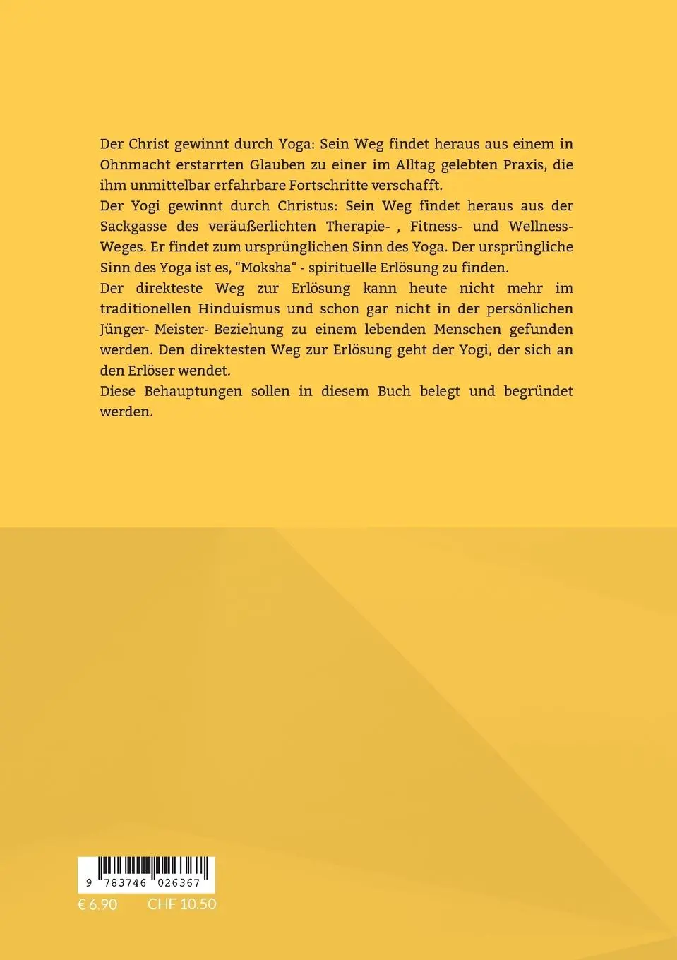 Rückseite: 9783746026367 | Christliches Yoga | Irrweg oder Chance? | Sebastian Stranz | Buch