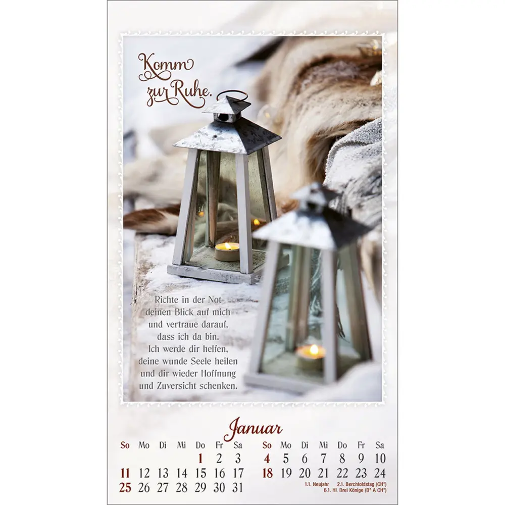 Bild: 9783754876367 | Ich bin da und dir ganz nah 2026 | Doro Zachmann | Kalender | 13 S.