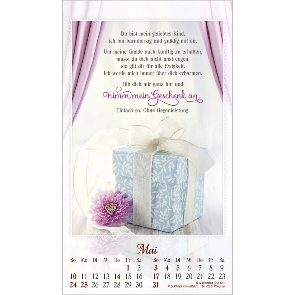 Bild: 9783754876367 | Ich bin da und dir ganz nah 2026 | Doro Zachmann | Kalender | 13 S.