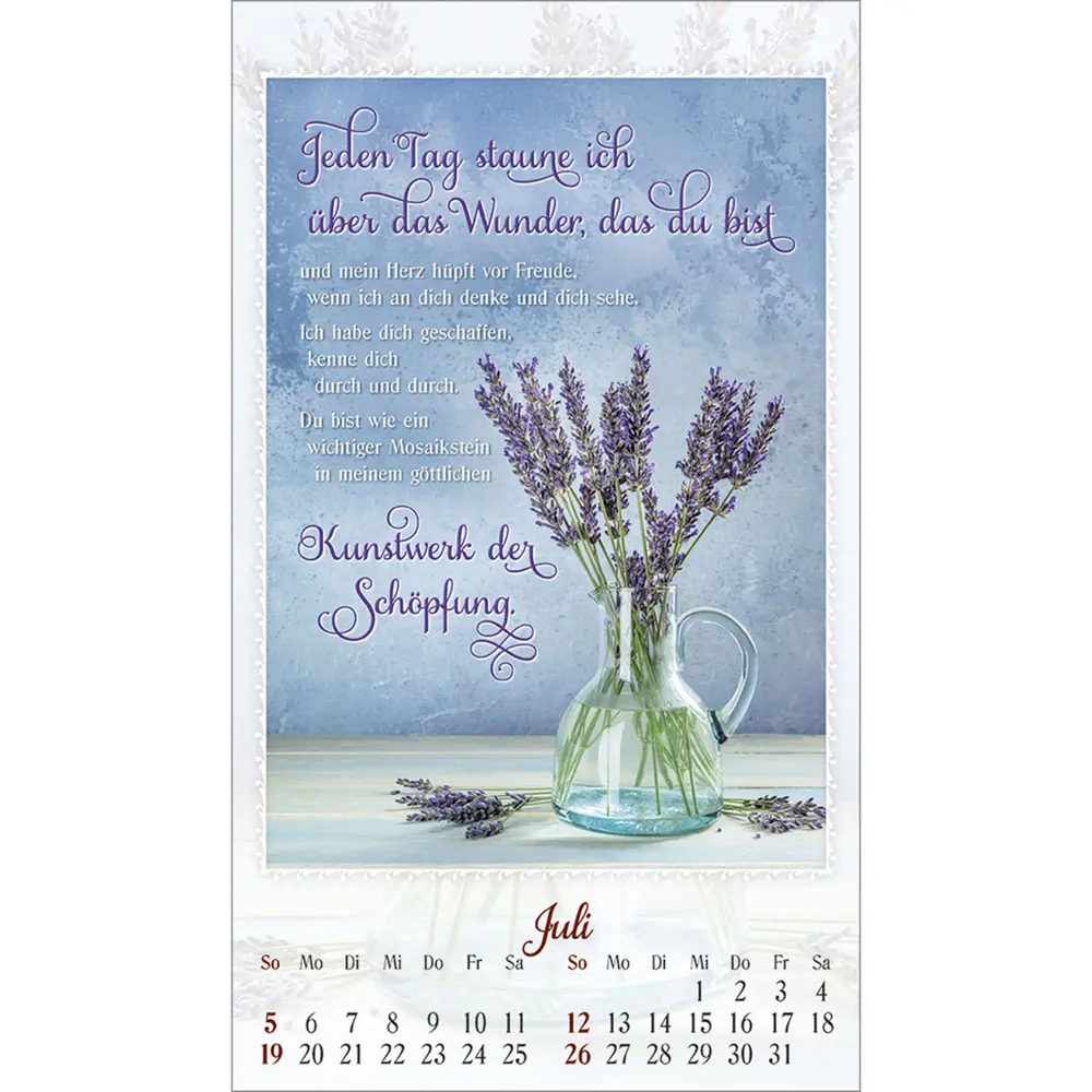 Bild: 9783754876367 | Ich bin da und dir ganz nah 2026 | Doro Zachmann | Kalender | 13 S.