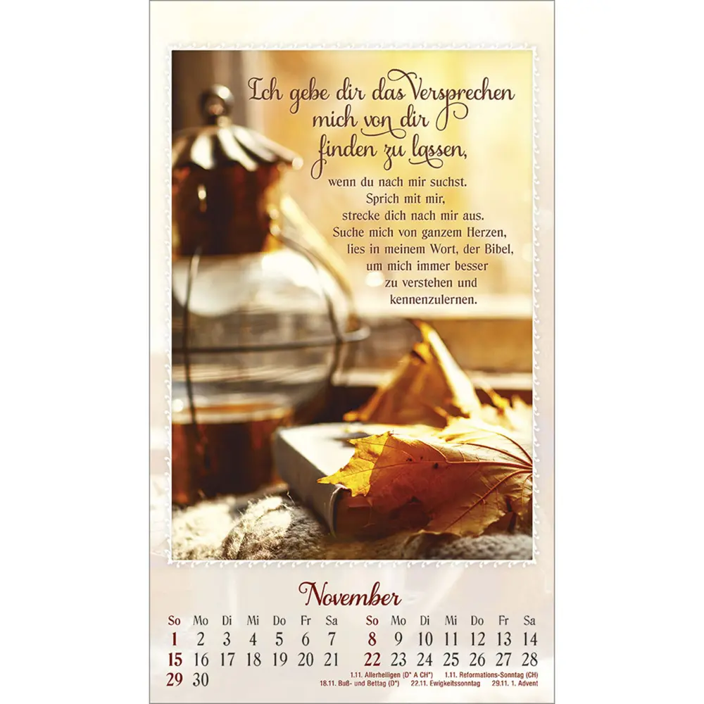Bild: 9783754876367 | Ich bin da und dir ganz nah 2026 | Doro Zachmann | Kalender | 13 S.