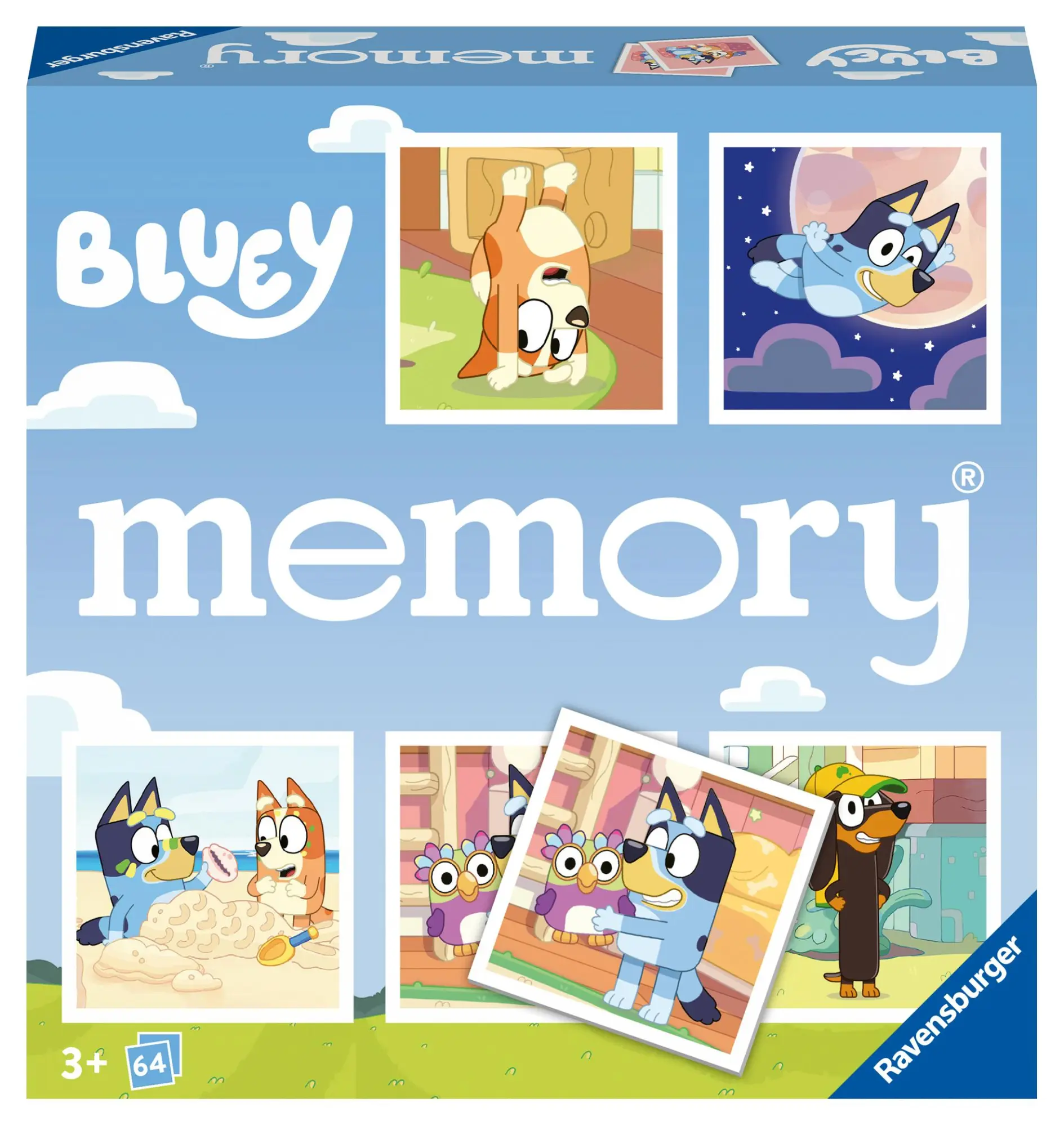 Cover: 4005556226467 | memory® Bluey - Gesellschaftsspiel &amp; Brettspiel ab 3 Jahre | Hurter