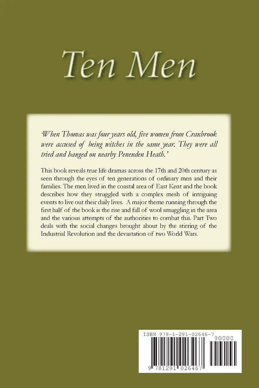 Rückseite: 9781291026467 | Ten Men | Margaret Hart | Taschenbuch | Kartoniert / Broschiert | 2012