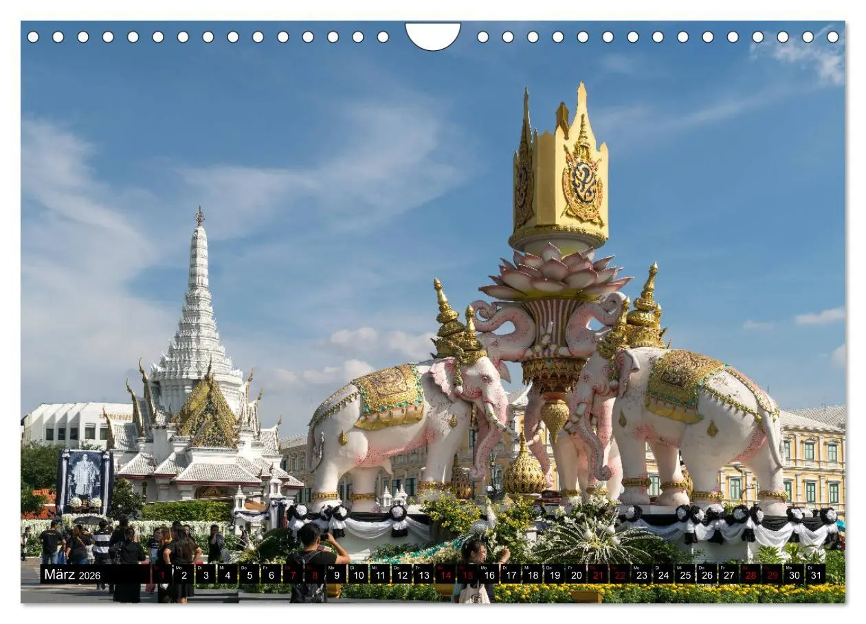 Bild: 9783457866467 | Bangkok - Thailand (Wandkalender 2026 DIN A4 quer), CALVENDO...