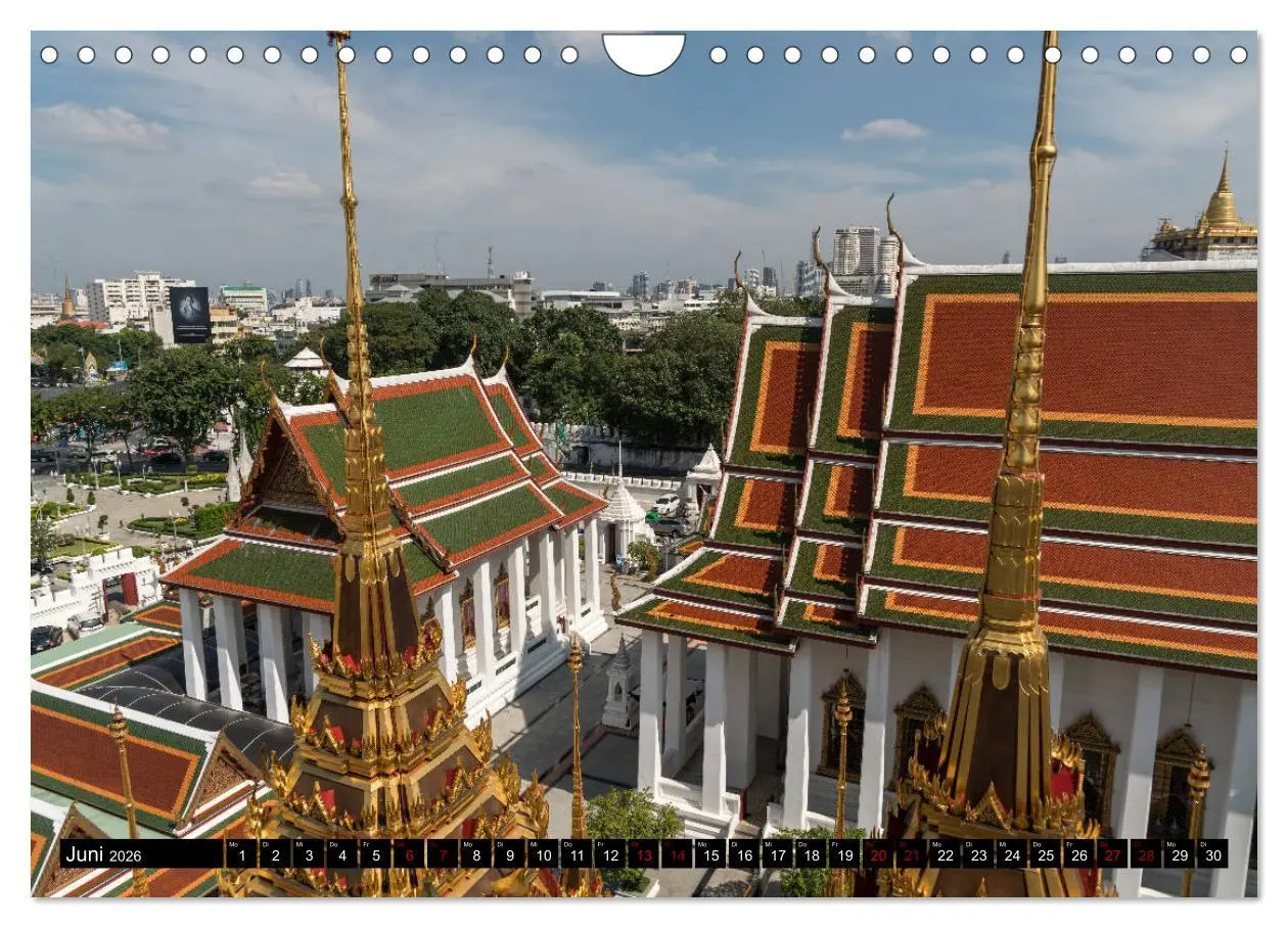 Bild: 9783457866467 | Bangkok - Thailand (Wandkalender 2026 DIN A4 quer), CALVENDO...