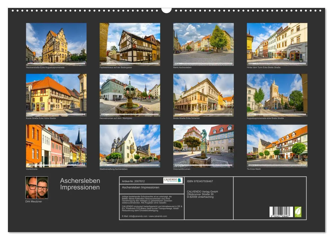 Bild: 9783457936467 | Aschersleben Impressionen (Wandkalender 2026 DIN A2 quer), CALVENDO...