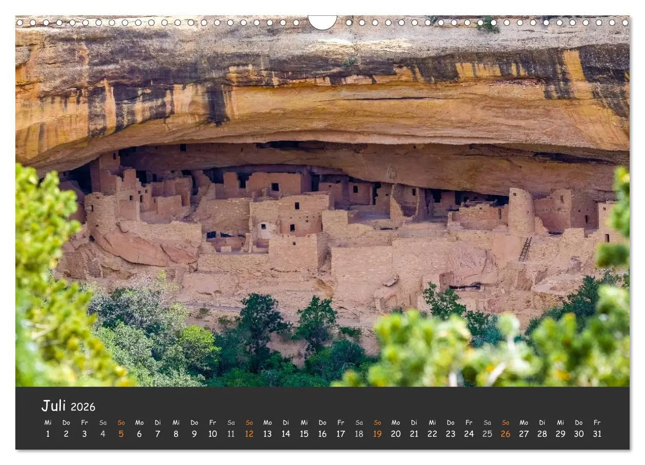 Bild: 9783516026467 | Die Canyons der USA (Wandkalender 2026 DIN A3 quer), CALVENDO...