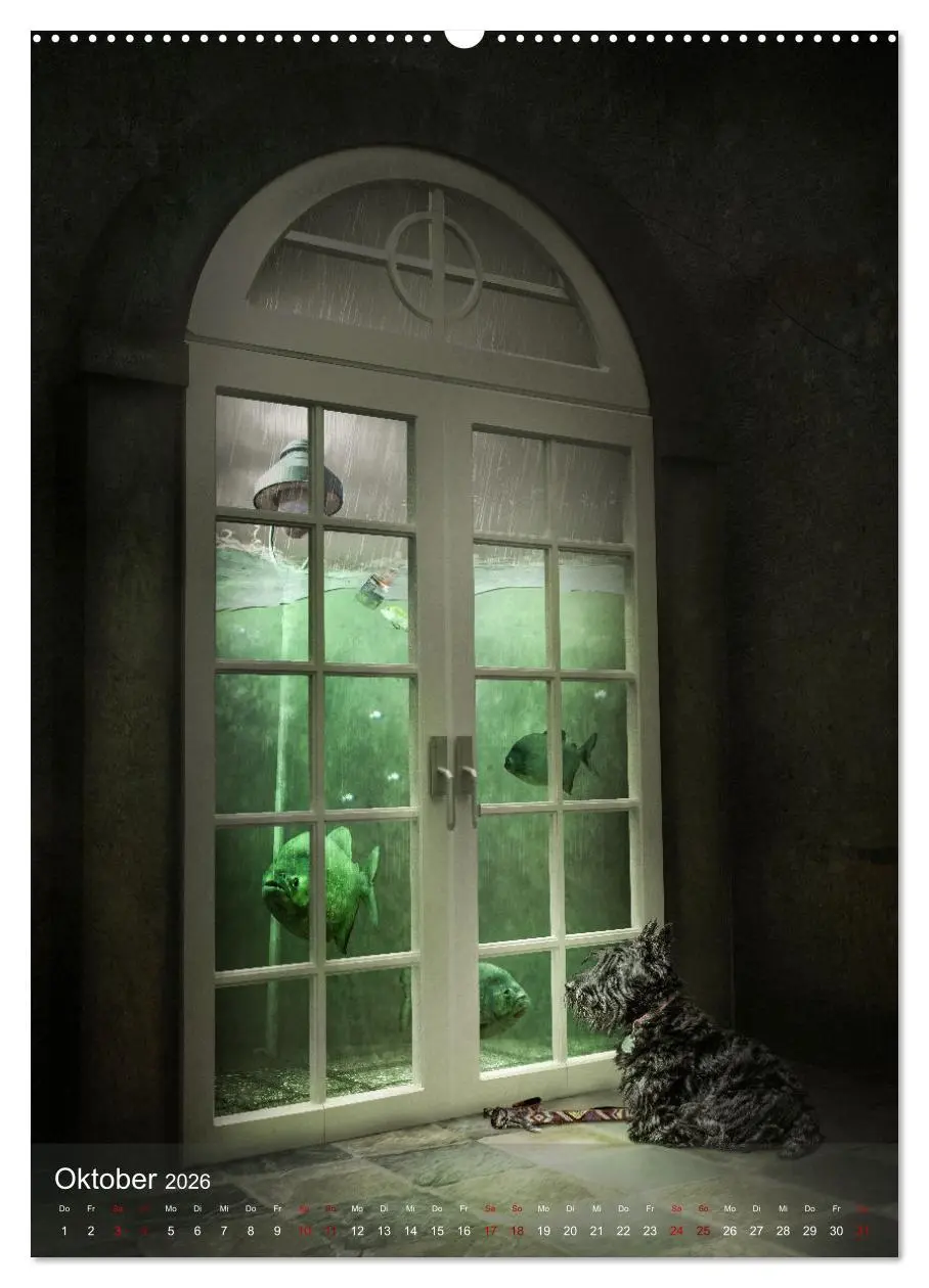 Bild: 9783516336467 | Hinter dem Horizont im Reich der Fantasie (Wandkalender 2026 DIN A2...