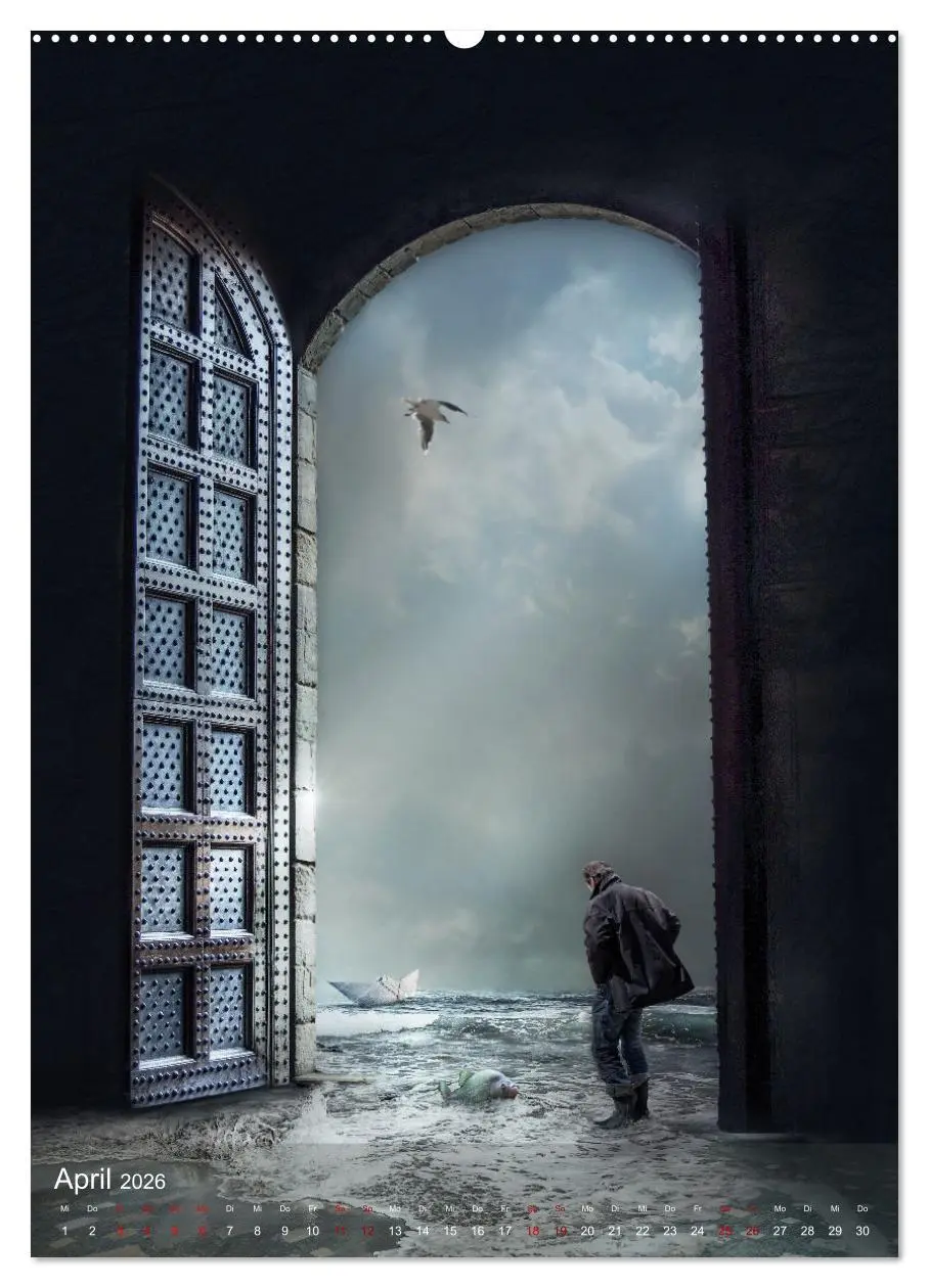 Bild: 9783516336467 | Hinter dem Horizont im Reich der Fantasie (Wandkalender 2026 DIN A2...