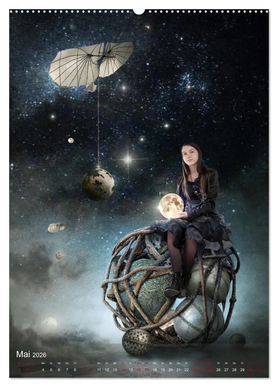 Bild: 9783516336467 | Hinter dem Horizont im Reich der Fantasie (Wandkalender 2026 DIN A2...