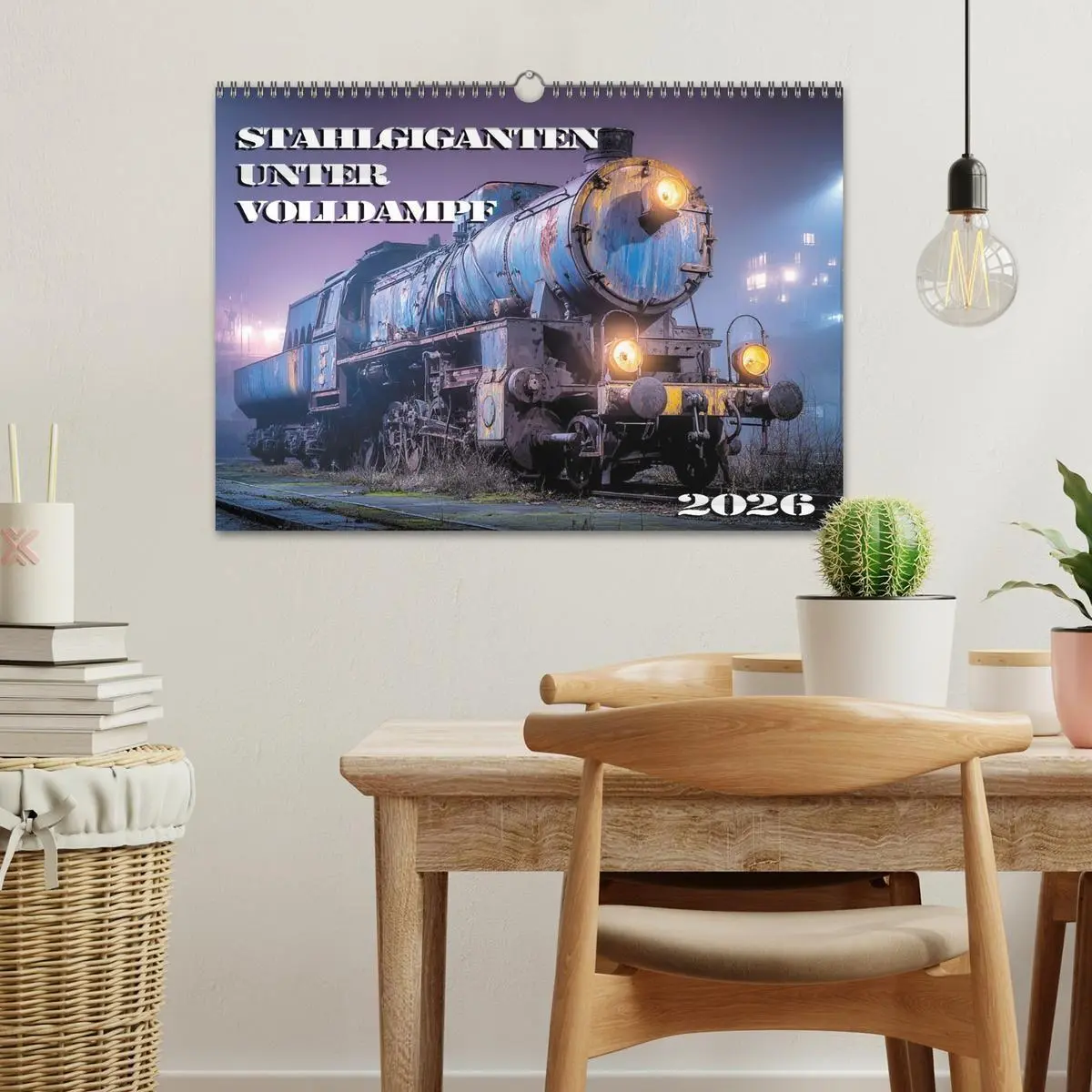 Bild: 9783516716467 | Stahlgiganten unter Dampf (Wandkalender 2026 DIN A3 quer), CALVENDO...