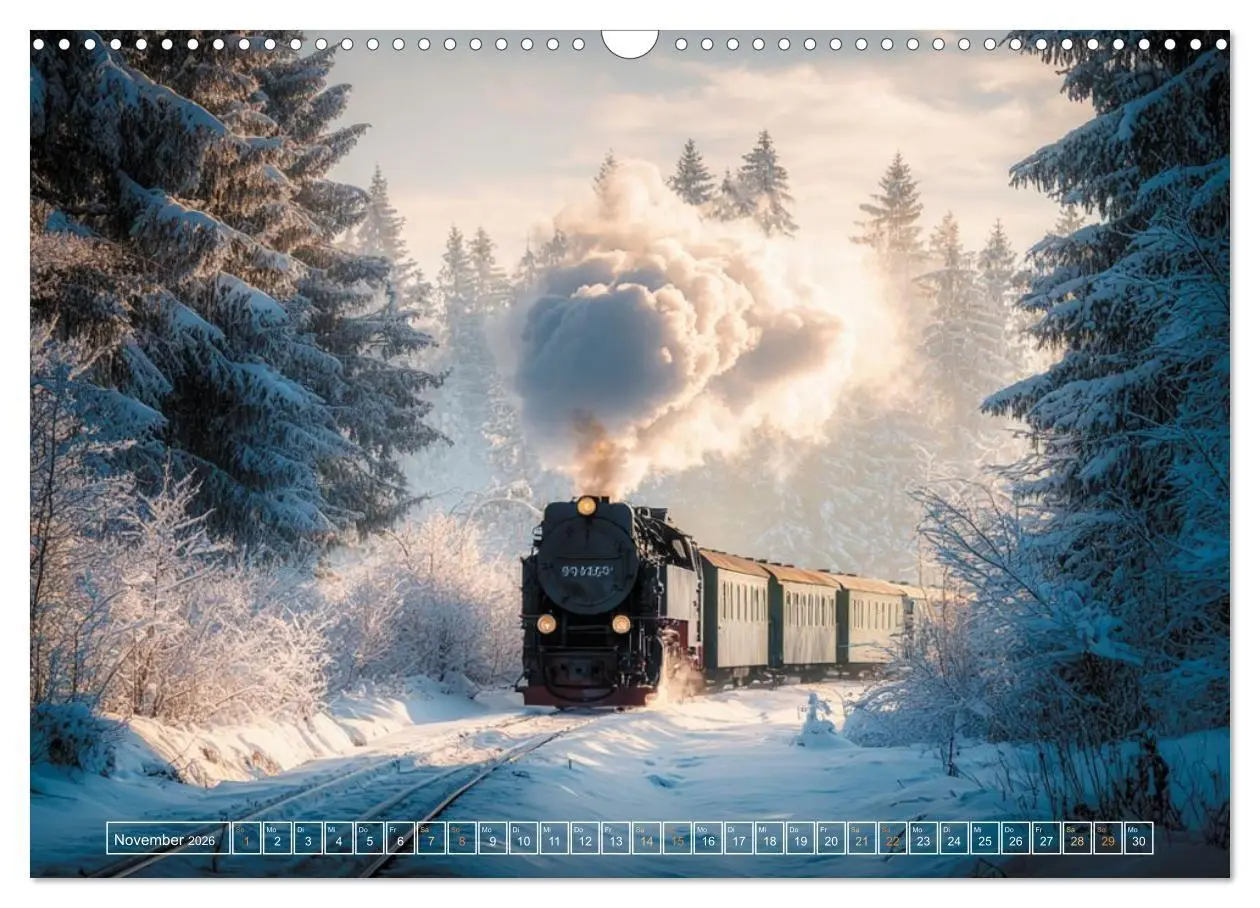 Bild: 9783516716467 | Stahlgiganten unter Dampf (Wandkalender 2026 DIN A3 quer), CALVENDO...