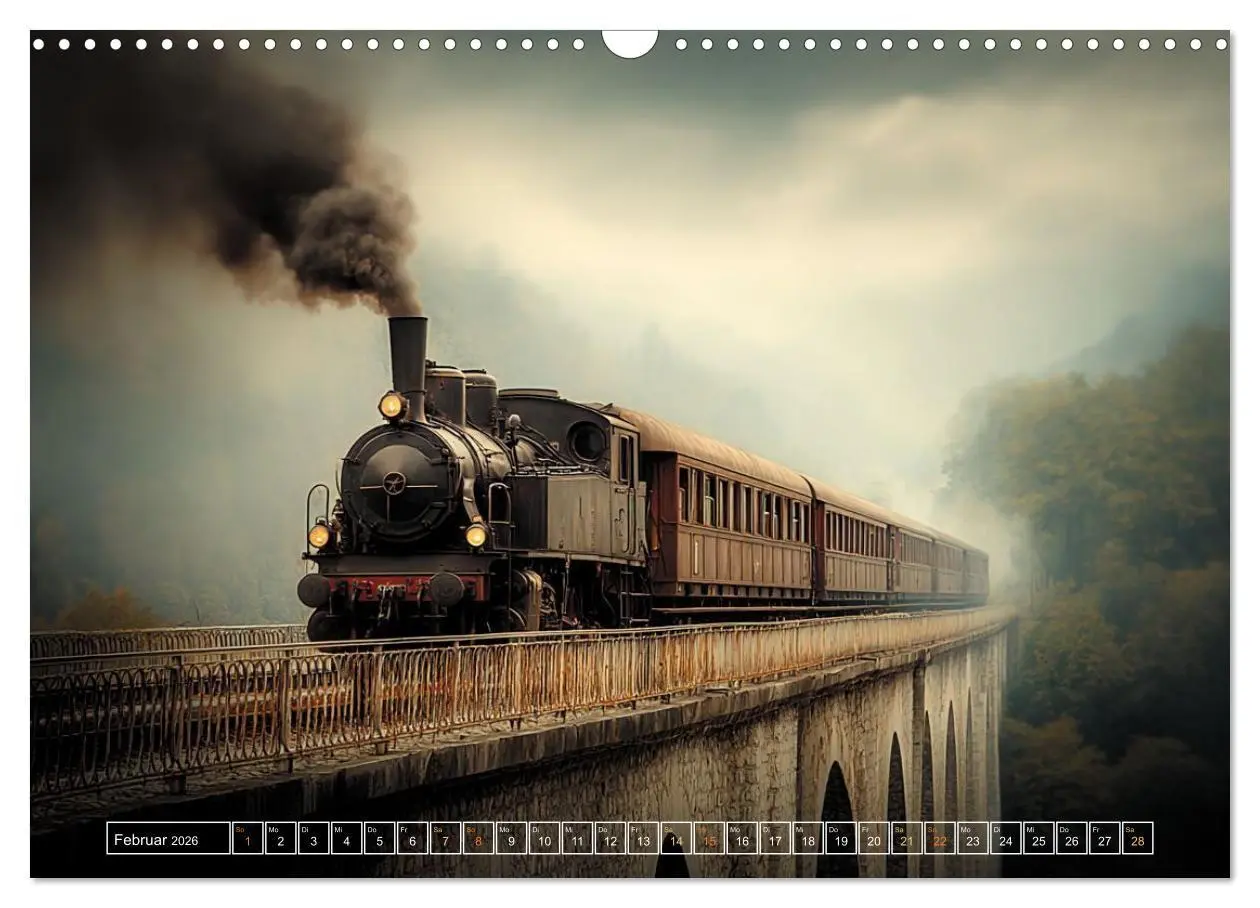 Bild: 9783516716467 | Stahlgiganten unter Dampf (Wandkalender 2026 DIN A3 quer), CALVENDO...