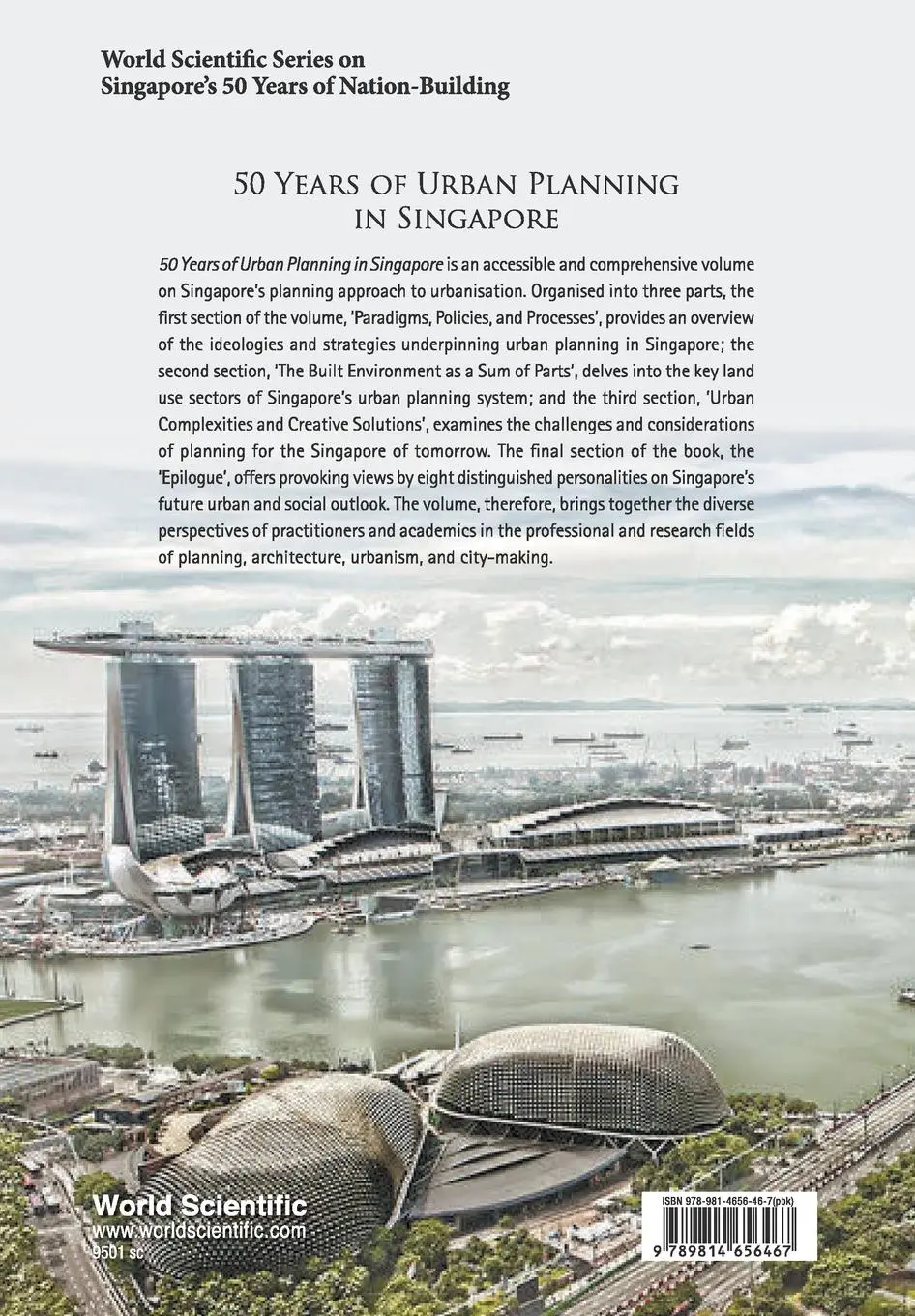 Rückseite: 9789814656467 | 50 YEARS OF URBAN PLANNING IN SINGAPORE | Chye Kiang Heng | Buch