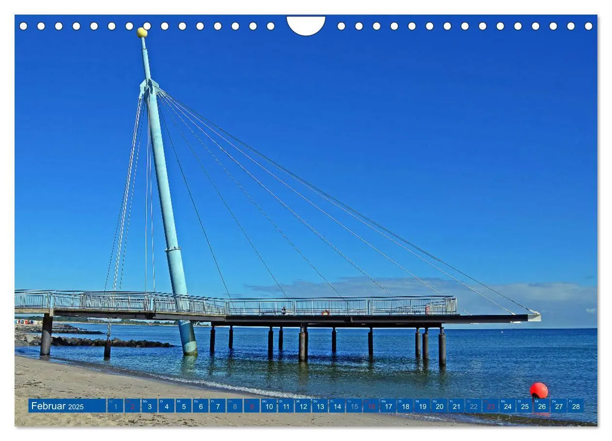 Bild: 9783435216567 | Ferien in Hohwacht (Wandkalender 2025 DIN A4 quer), CALVENDO...