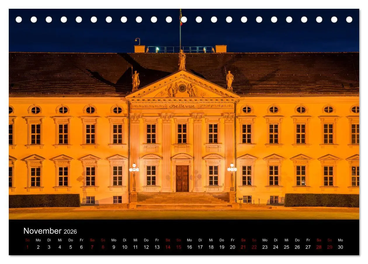 Bild: 9783457616567 | Eine Reise durch Berlin bei Nacht (Tischkalender 2026 DIN A5 quer),...