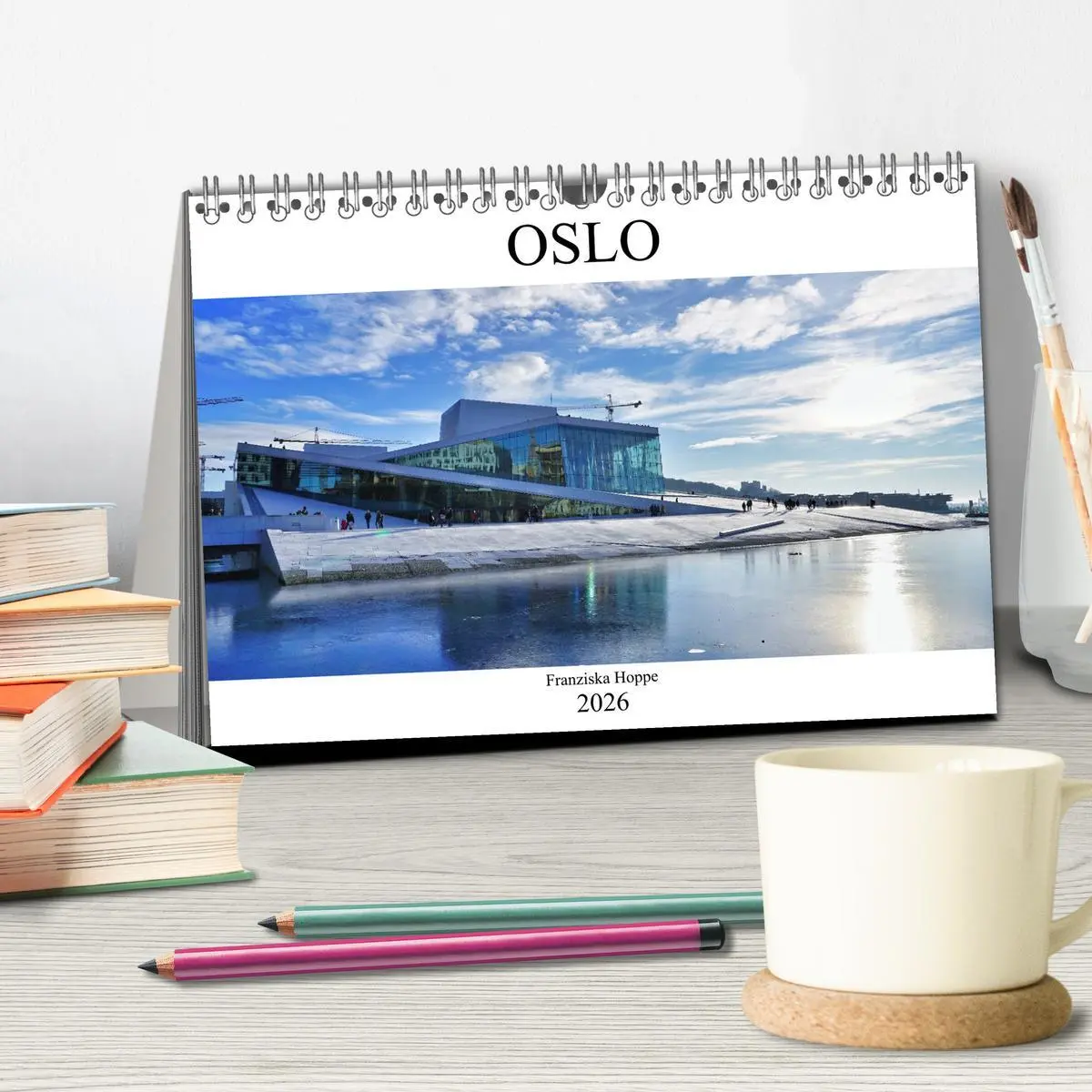 Bild: 9783457926567 | Oslo - Norwegen (Tischkalender 2026 DIN A5 quer), CALVENDO...