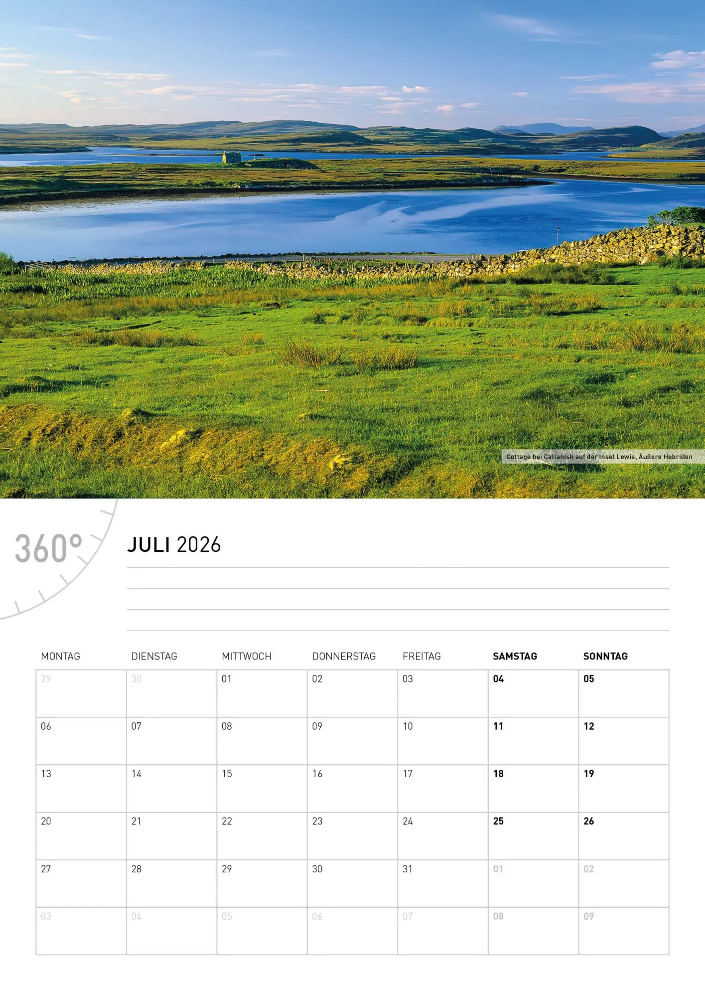 Bild: 9783968556567 | Schottland Broschürenkalender 2026 | Hartmut Krinitz | Kalender | 2026