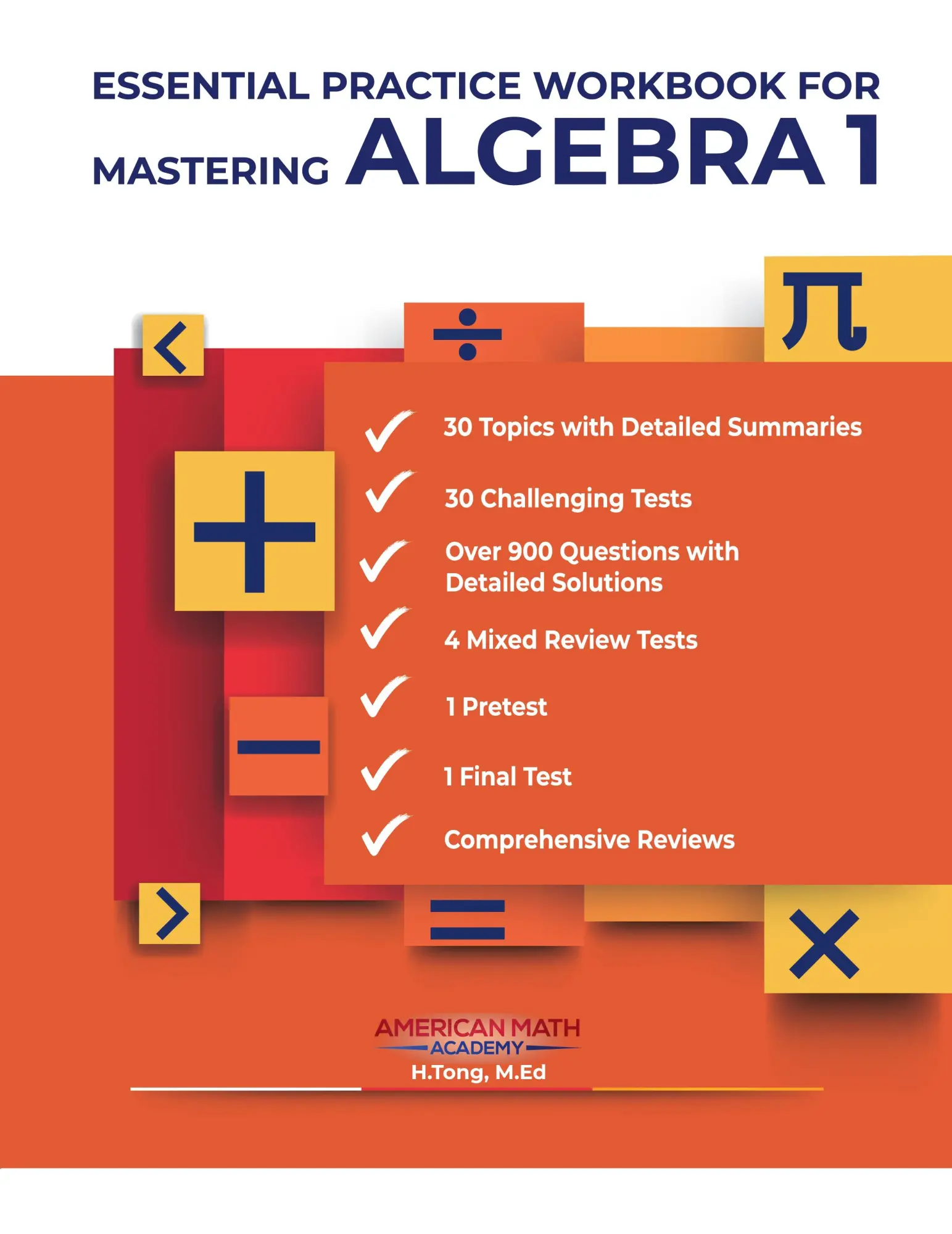 Cover: 9798869116567 | MASTERING ALGEBRA 1 | American Math Academy | Taschenbuch | Englisch