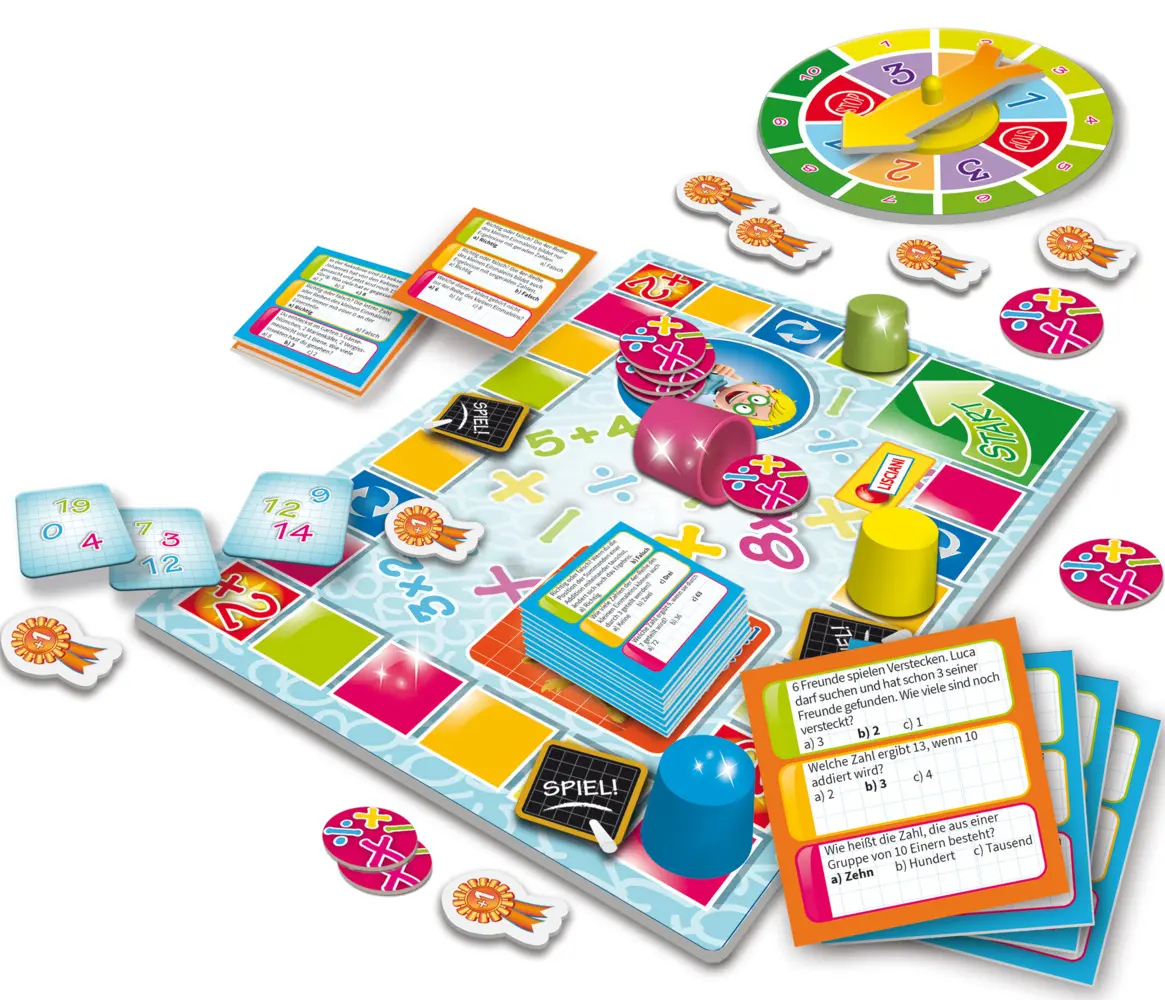 Bild: 8008324066667 | Kleines Genie Talent School - Das Mathe-Quiz | Spiel | DE66667 | 2021