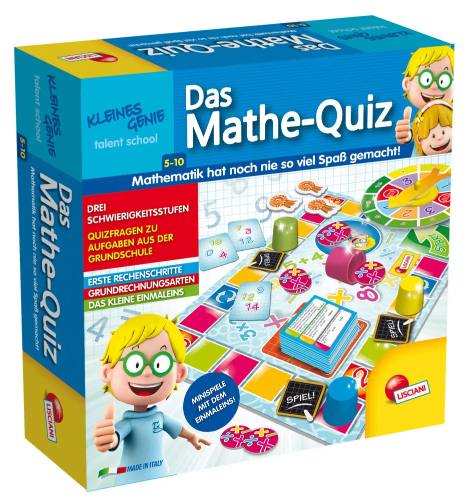 Bild: 8008324066667 | Kleines Genie Talent School - Das Mathe-Quiz | Spiel | DE66667 | 2021