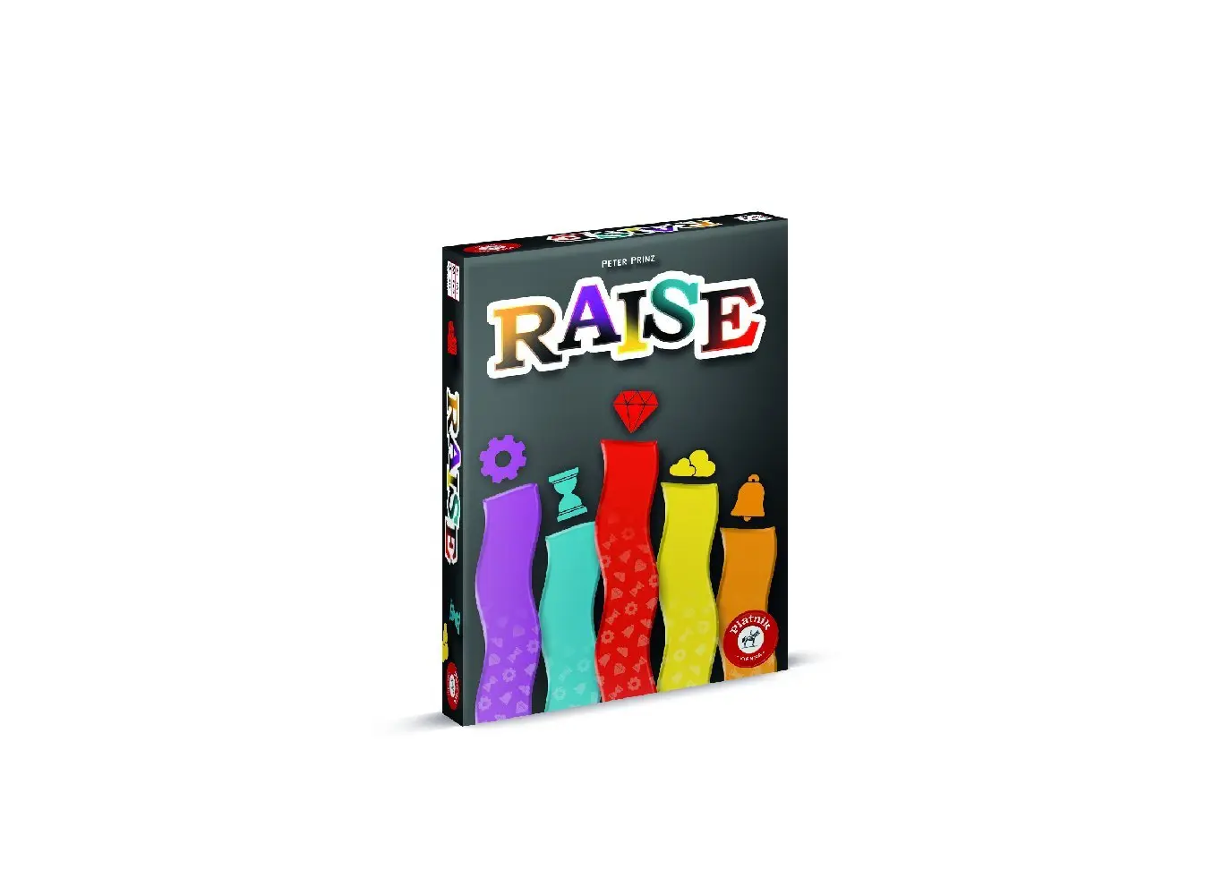 Cover: 9001890666667 | Raise (Spiel) | Kurzweiliges Würfel- und Kartenspiel | Spiel | 6666