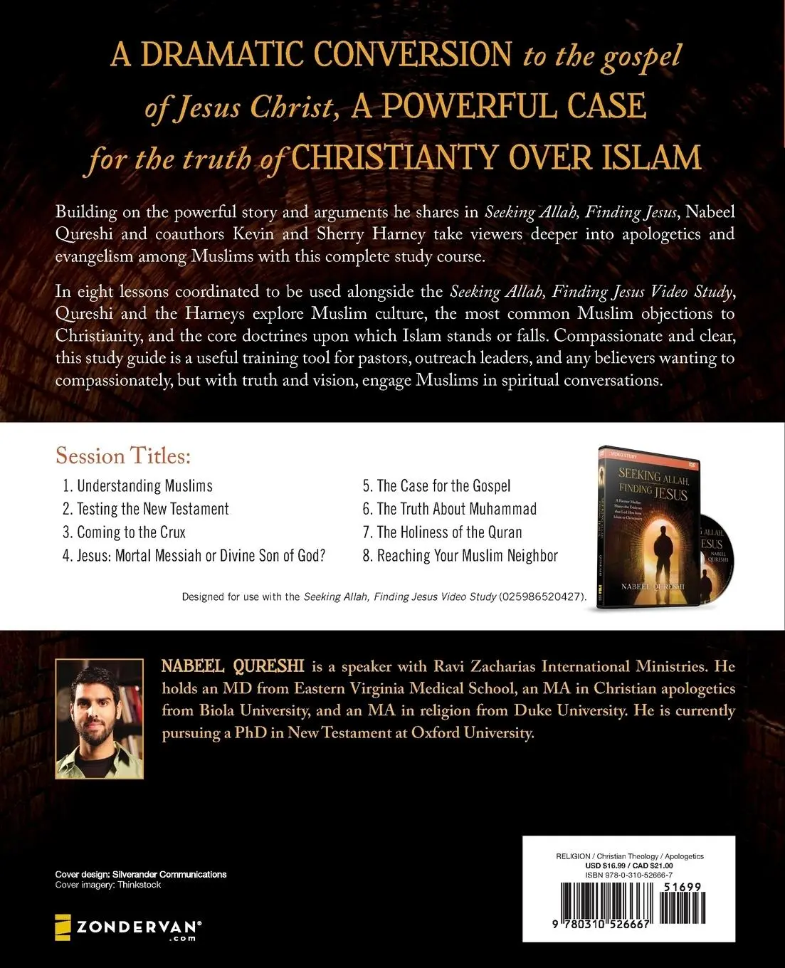 Rückseite: 9780310526667 | Seeking Allah, Finding Jesus Study Guide | Nabeel Qureshi | Buch