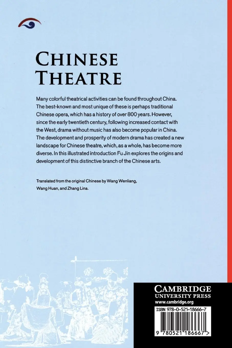 Rückseite: 9780521186667 | Chinese Theatre | Jin Fu | Taschenbuch | Englisch | 2019