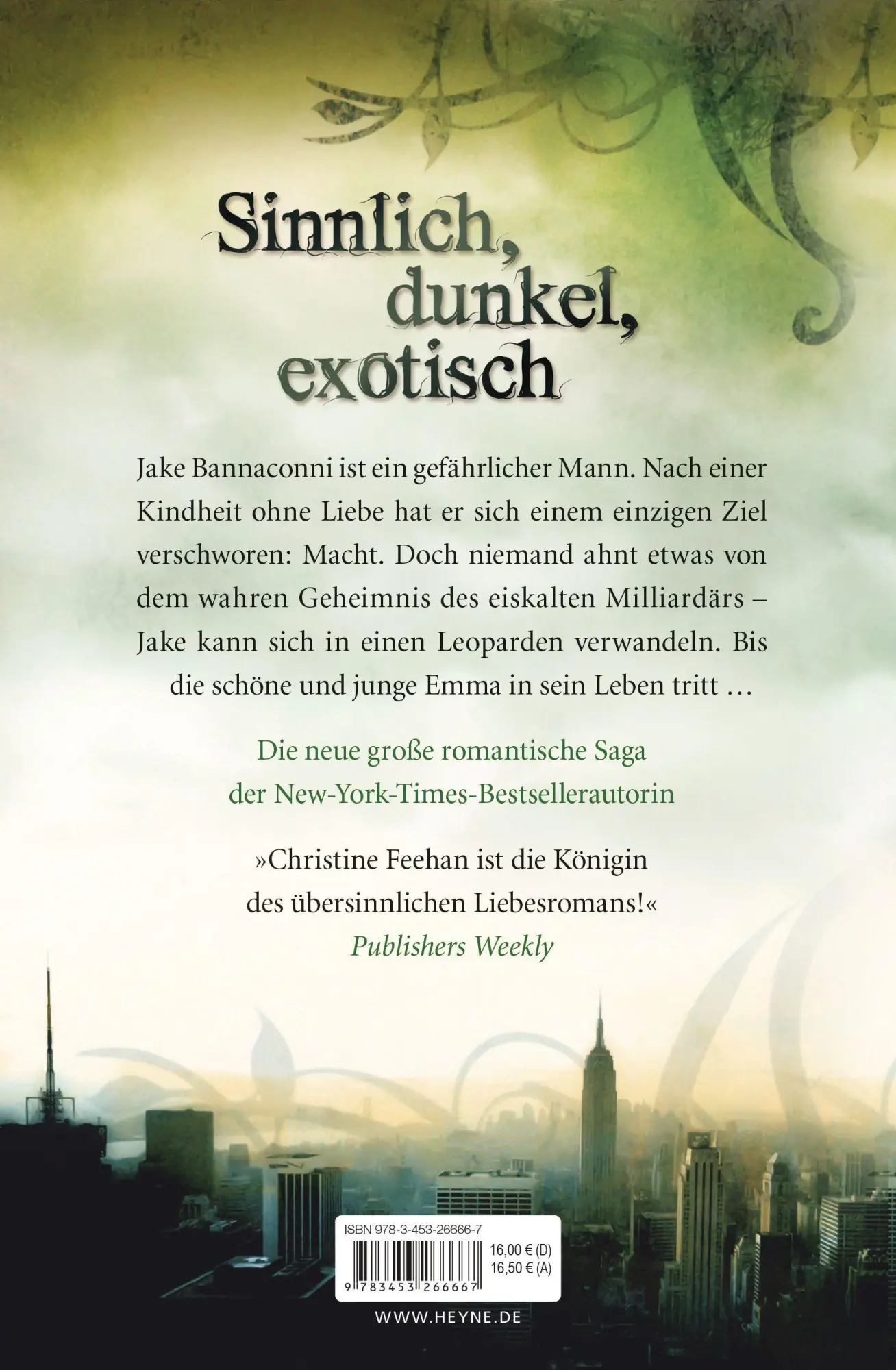 Bild: 9783453266667 | Magisches Feuer | Die Leopardenmenschen-Saga 02 | Christine Feehan