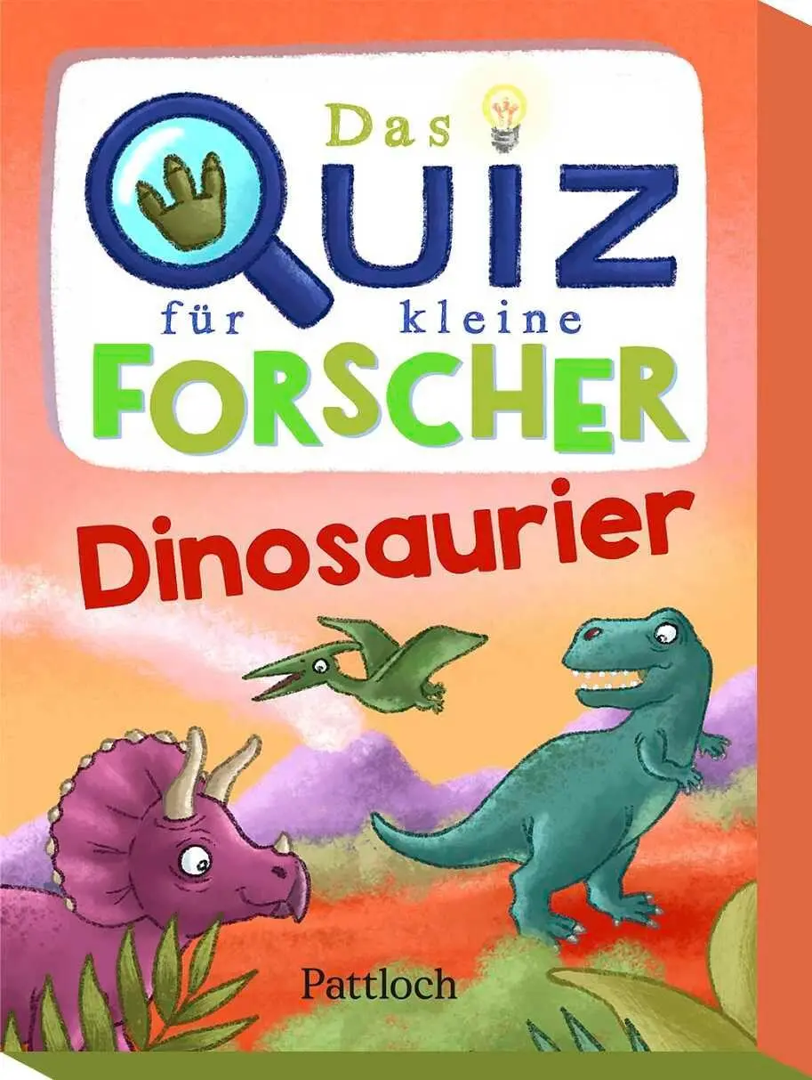 Cover: 4260308346767 | Das Quiz für kleine Forscher - Dinosaurier | Klara Wiesel | Spiel
