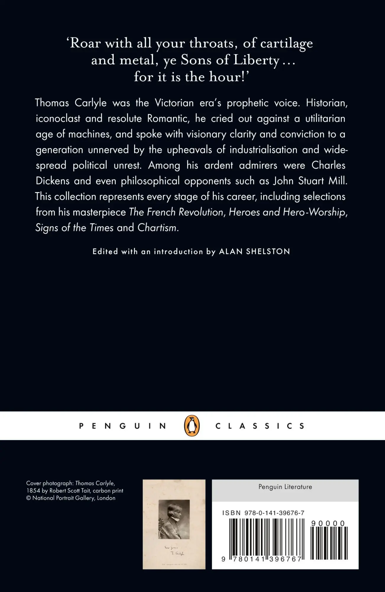 Rückseite: 9780141396767 | Selected Writings | Thomas Carlyle | Taschenbuch | Englisch | 2015