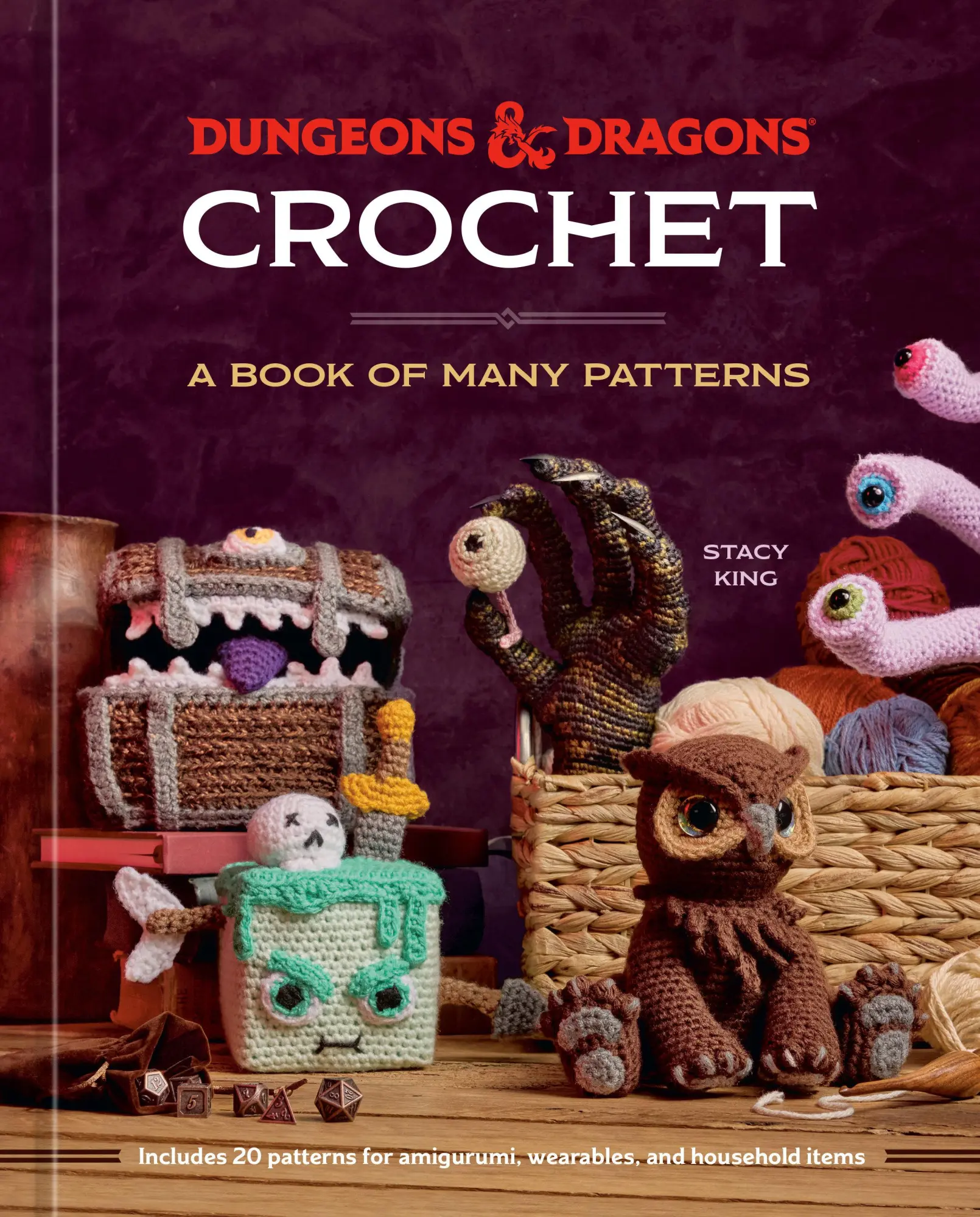 Cover: 9780593836767 | Dungeons &amp; Dragons Crochet | A Book of Many Patterns | King (u. a.)