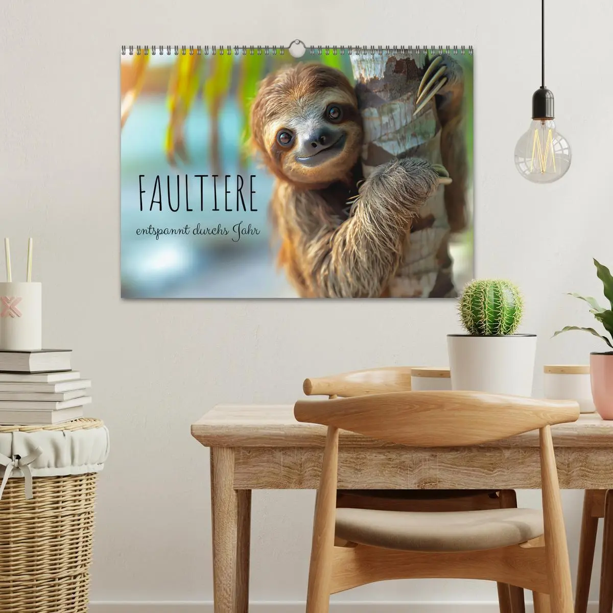 Bild: 9783457386767 | Faultiere - entspannt durchs Jahr (Wandkalender 2026 DIN A3 quer),...