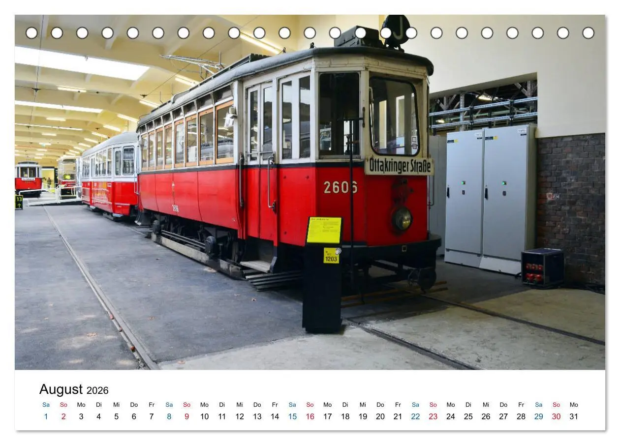 Bild: 9783457836767 | Mit der Bim durch Wien - Die Wiener Straßenbahn (Tischkalender 2026...