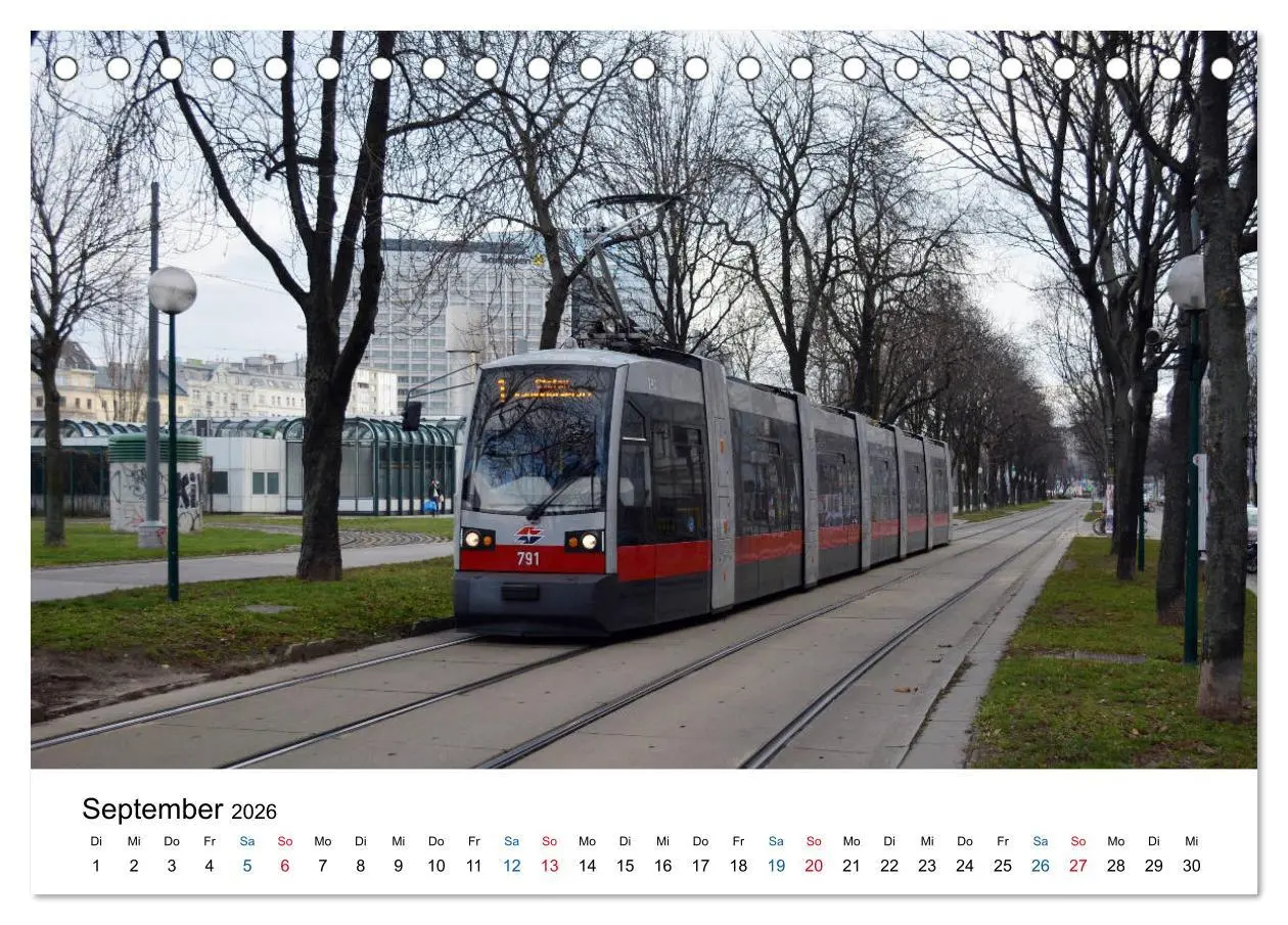 Bild: 9783457836767 | Mit der Bim durch Wien - Die Wiener Straßenbahn (Tischkalender 2026...
