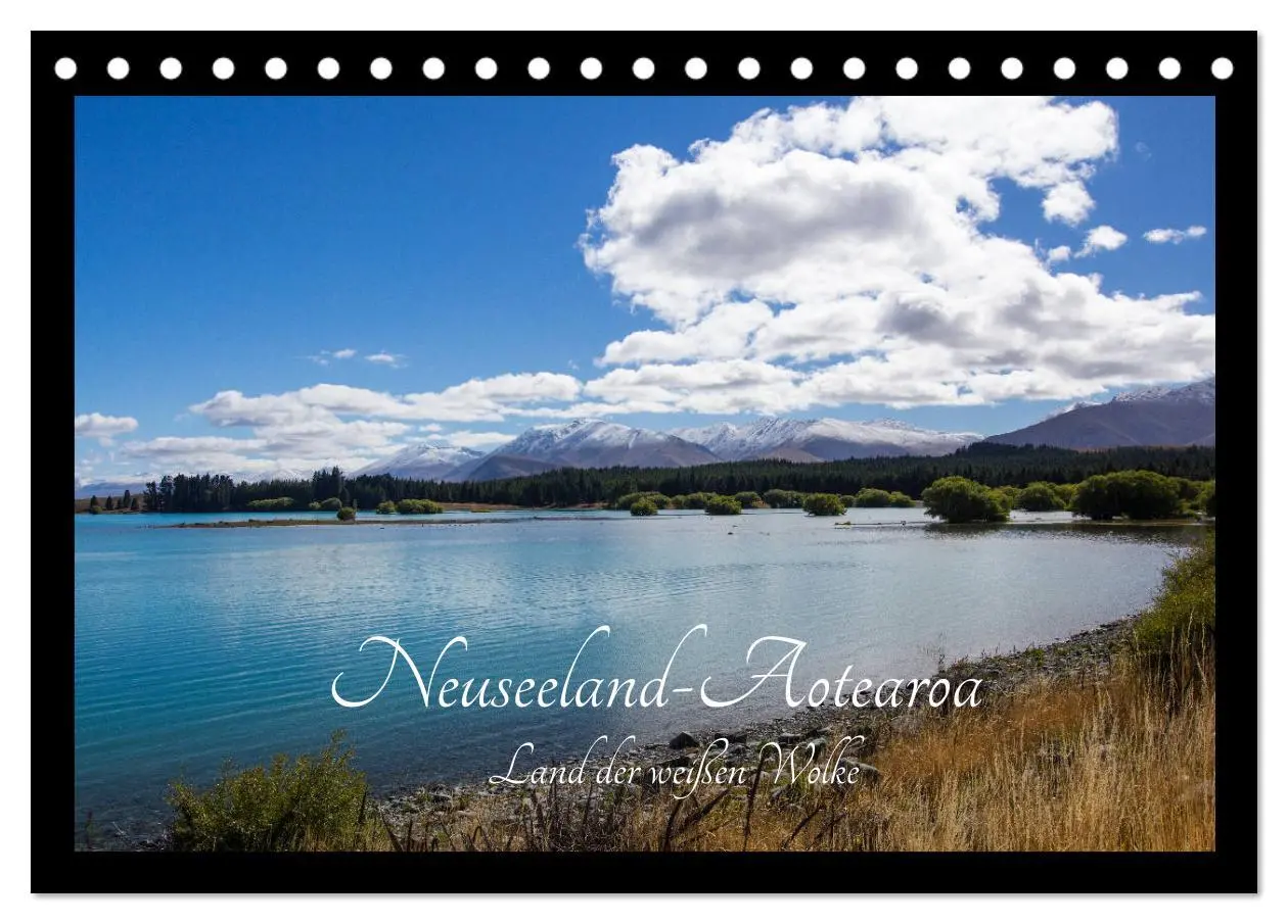 Cover: 9783457906767 | Neuseeland-Aotearoa, Land der weißen Wolke (Tischkalender 2026 DIN...