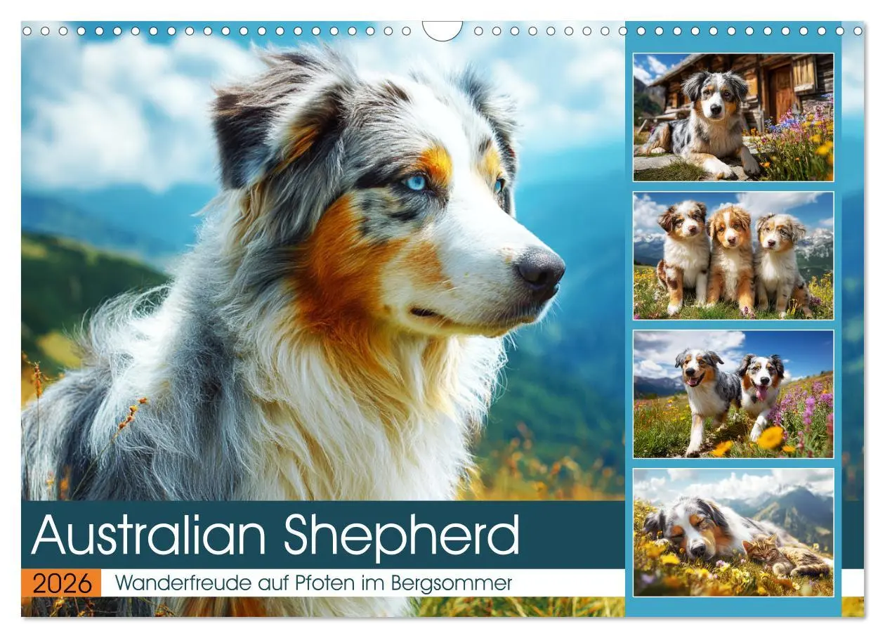 Cover: 9783516166767 | Australian Shepherd. Wanderfreude auf Pfoten im Bergsommer...