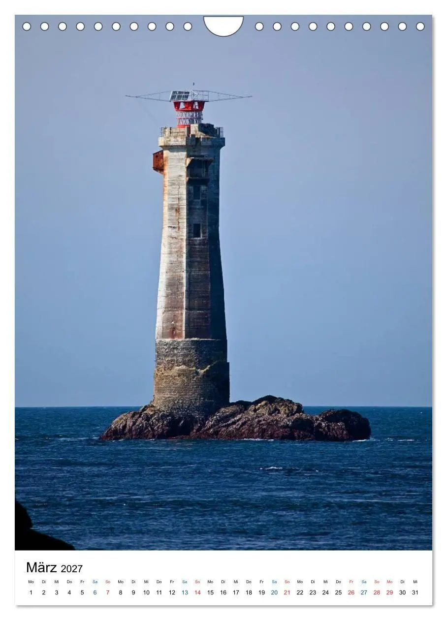 Bild: 9783594216767 | Phares Bretons (Wandkalender 2027 DIN A4 hoch), CALVENDO...
