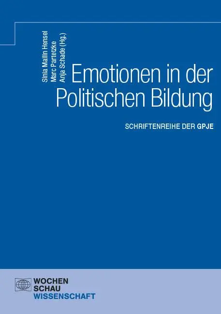 Cover: 9783734416767 | Emotionen in der Politischen Bildung | Schriftenreihe der GPJE | Buch