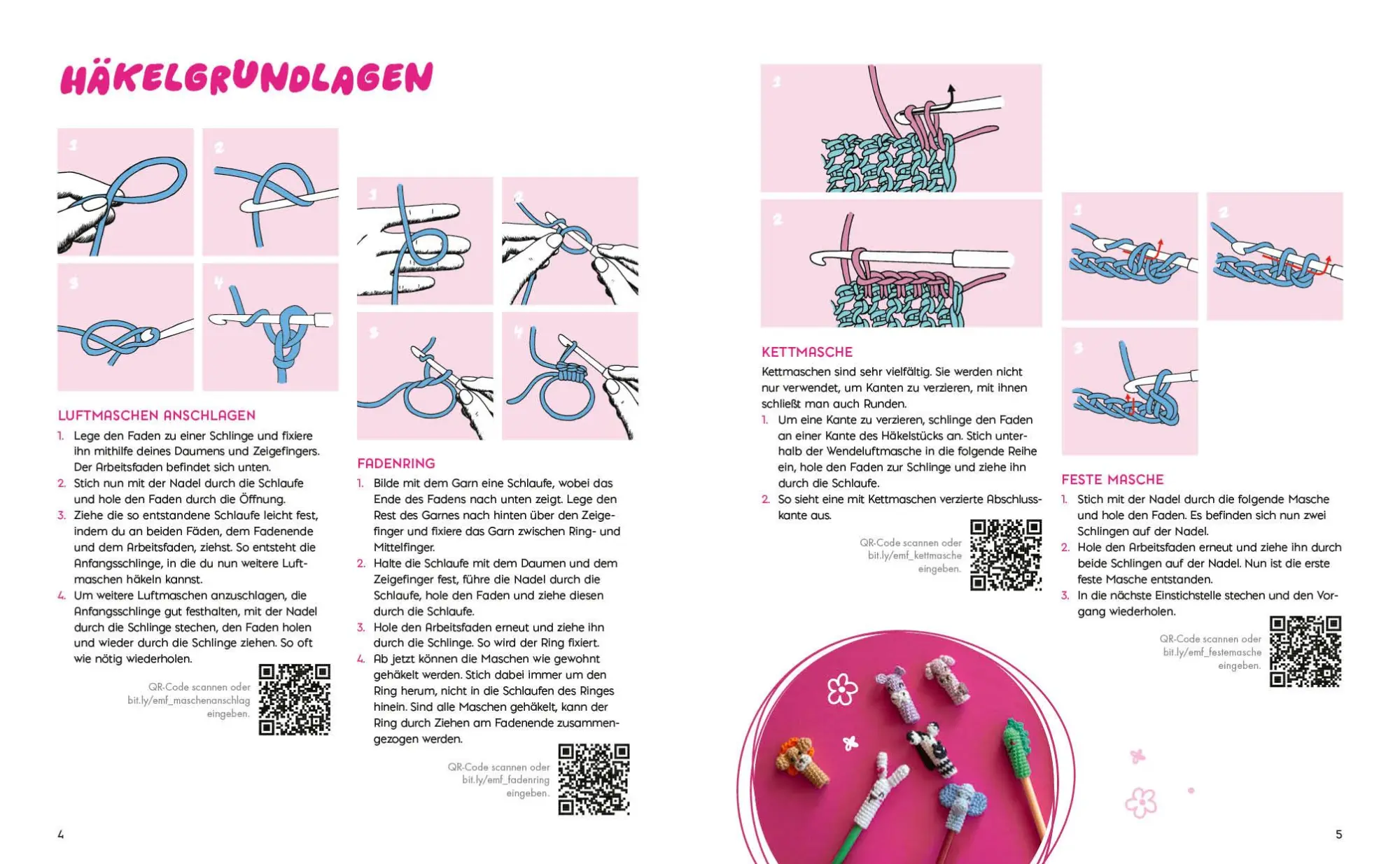 Bild: 9783745926767 | Amigurumi Pen Friends - Süße Tiere für Stifte, Federmäppchen und...