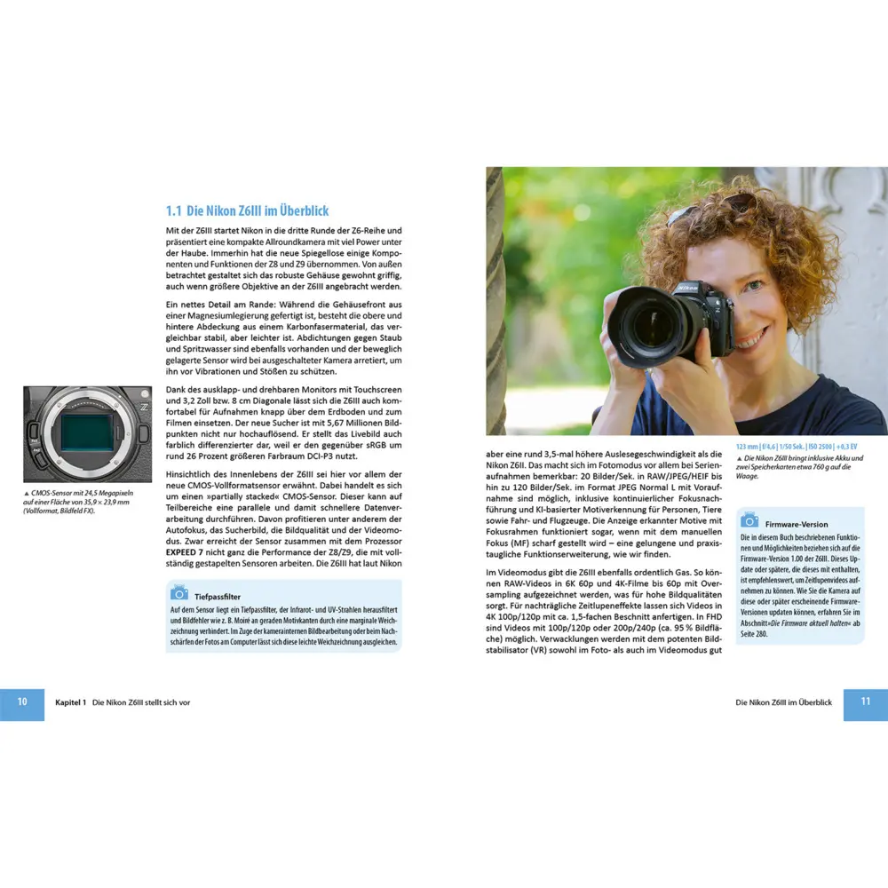 Rückseite: 9783832806767 | Nikon Z6III | Kyra Sänger (u. a.) | Buch | 400 S. | Deutsch | 2024